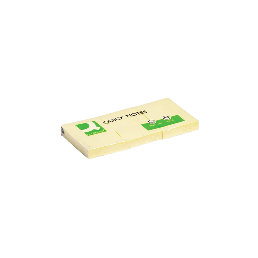 Blocos de Notas Adesivas / Q-Connect