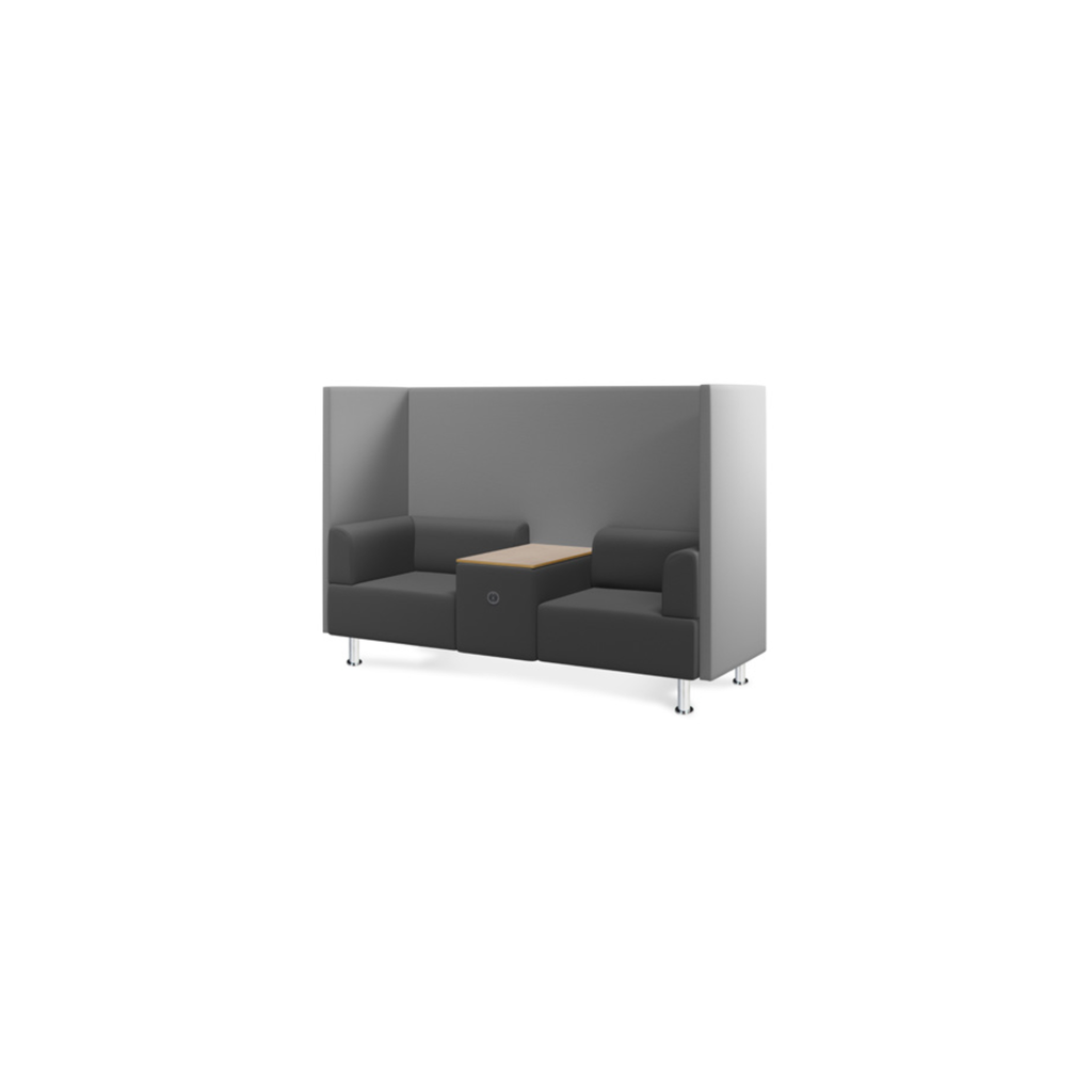 Sofá Soft Duplo com Mesa