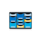 Bloco Classificador de Secretária Box Multi Bee