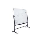Quadro Branco Giratório Vitrificado Magnético com Moldura de Alumínio