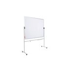 Quadro Branco Giratório Lacado Magnético com Moldura de Alumínio com Rodas