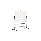 Quadro Branco Giratório Lacado Magnético com Moldura de Alumínio com Rodas