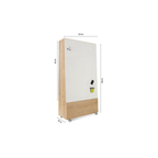 Quadro Móvel de Melamina com Rodas