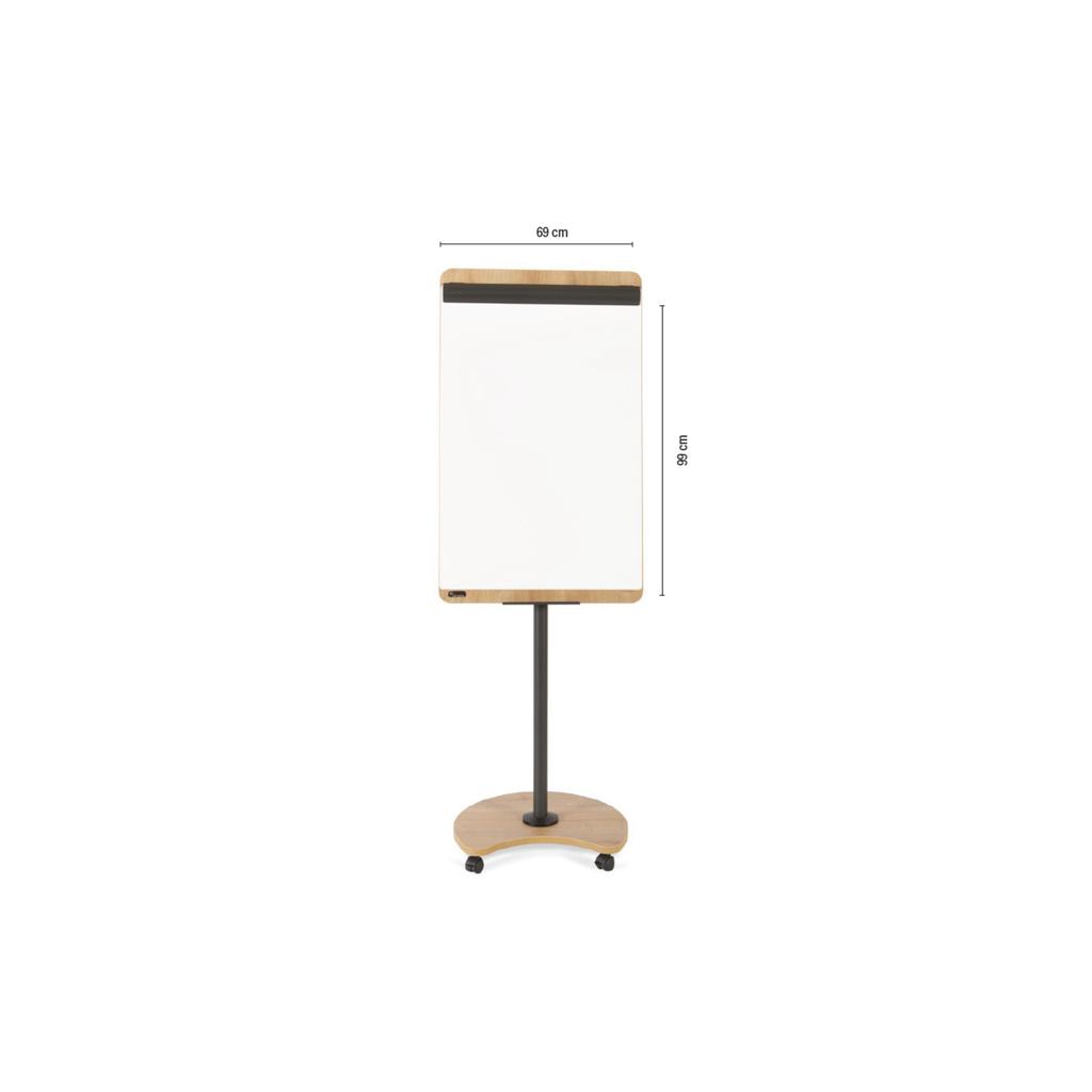Quadro Móvel de Melamina com Rodas