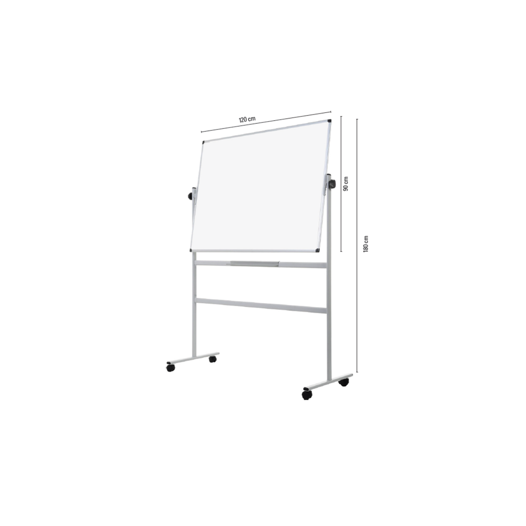 Quadro Branco de Melamina com Rodas