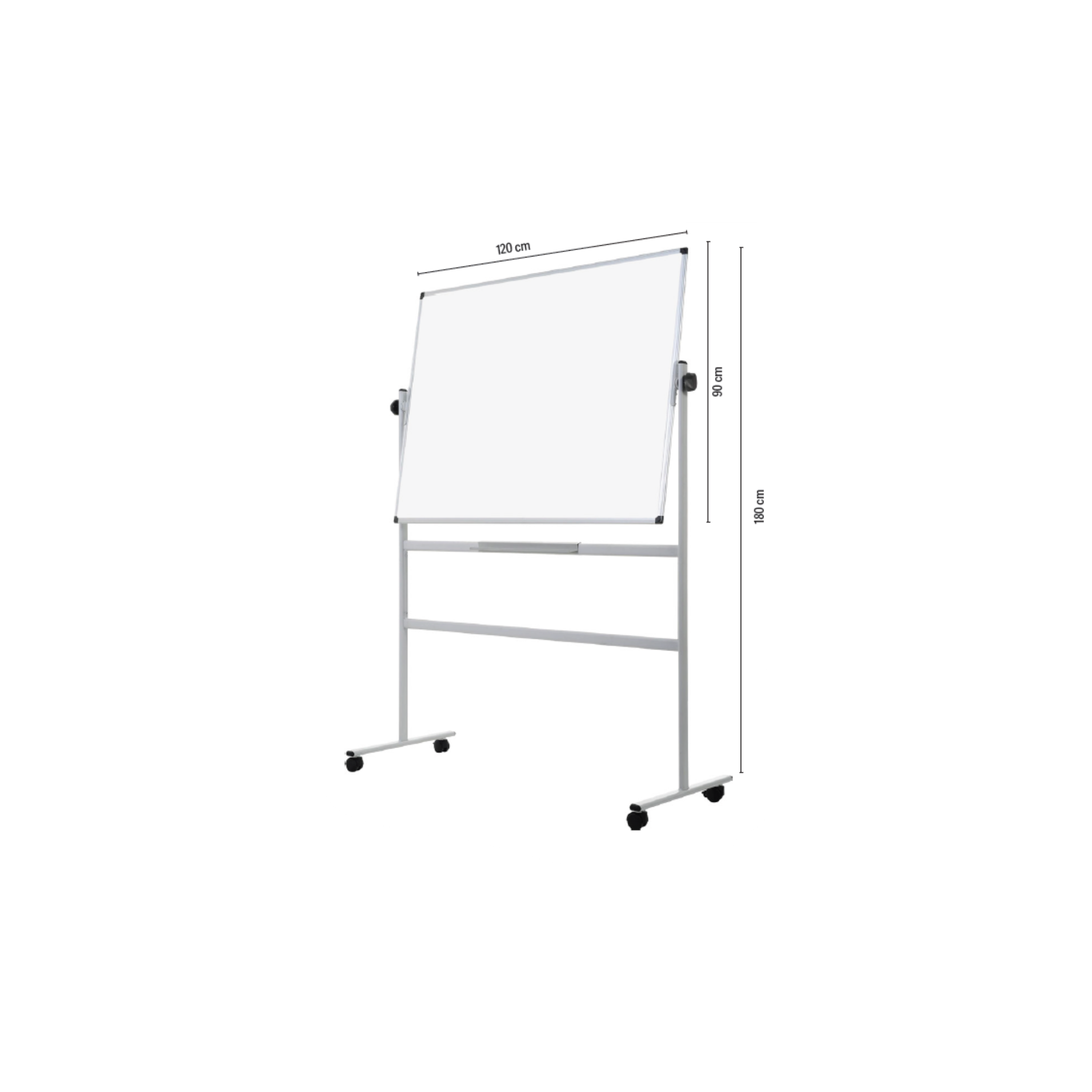 Quadro Branco de Melamina com Rodas