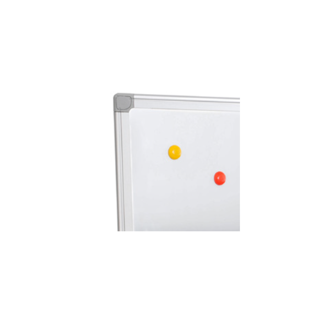 Quadro Branco Lacado Magnético com Moldura em Alumínio