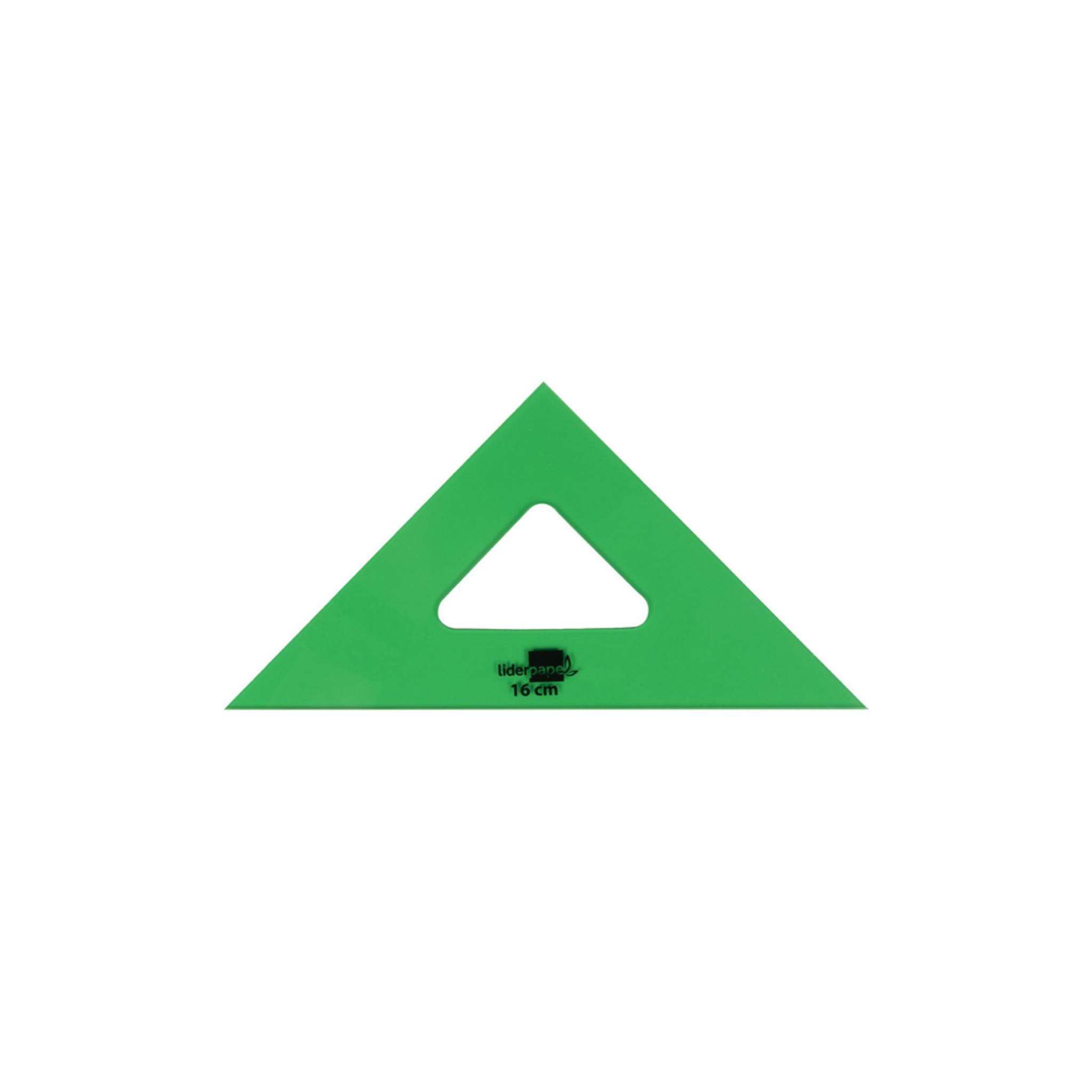 Esquadro de Acrílico Verde / Liderpapel