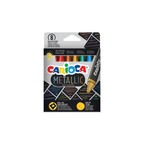 Lápis de Cera Cores Metalizadas / Carioca