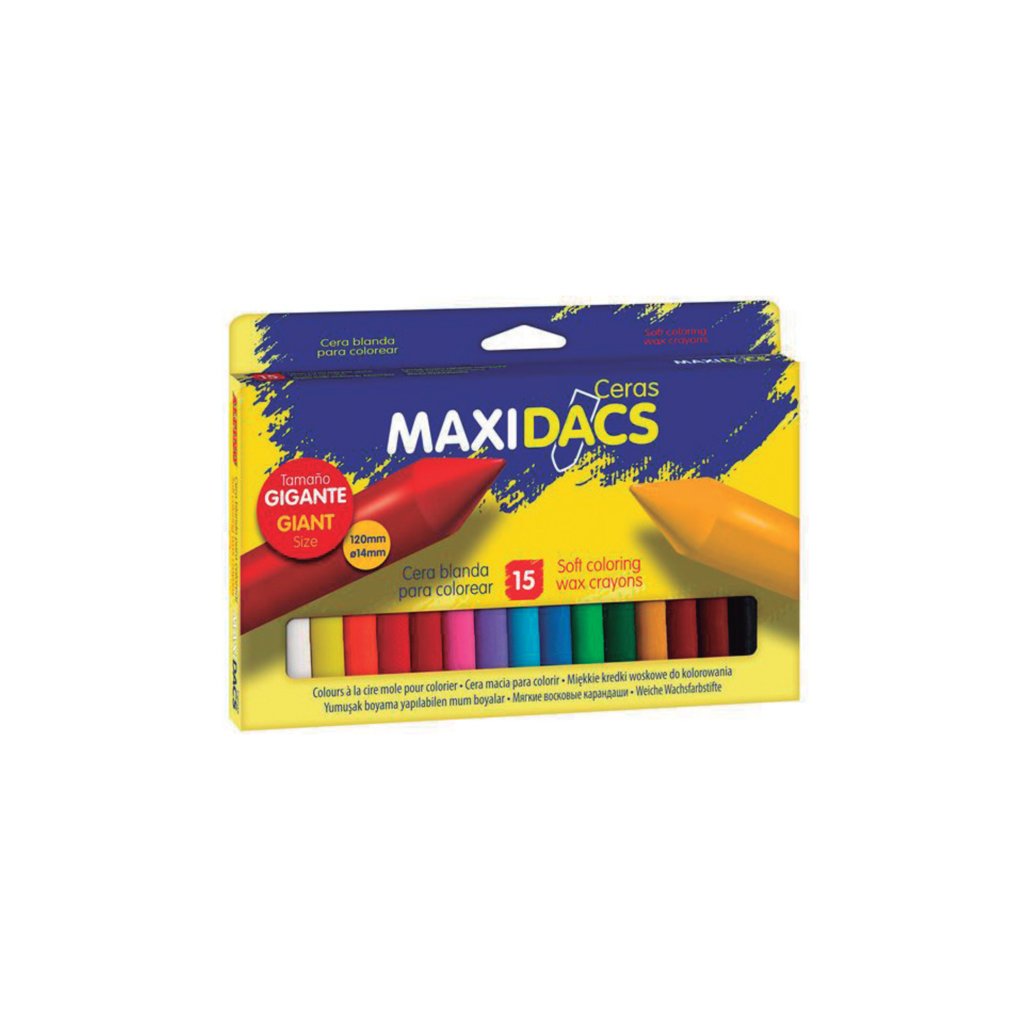 Lápis de Cera Jumbo Maxidacs / Dacs