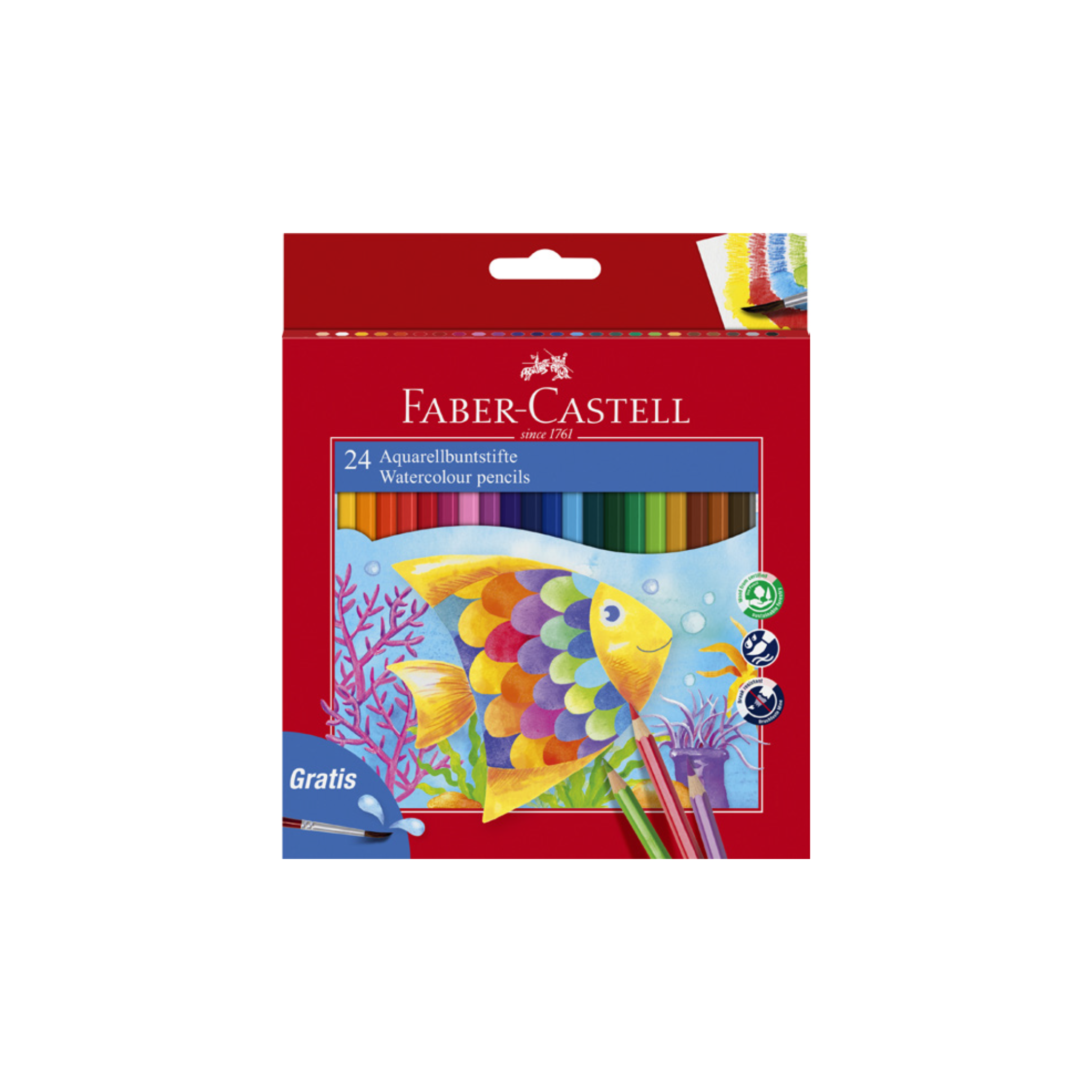 Lápis de Cor Aguareláveis / Faber Castell