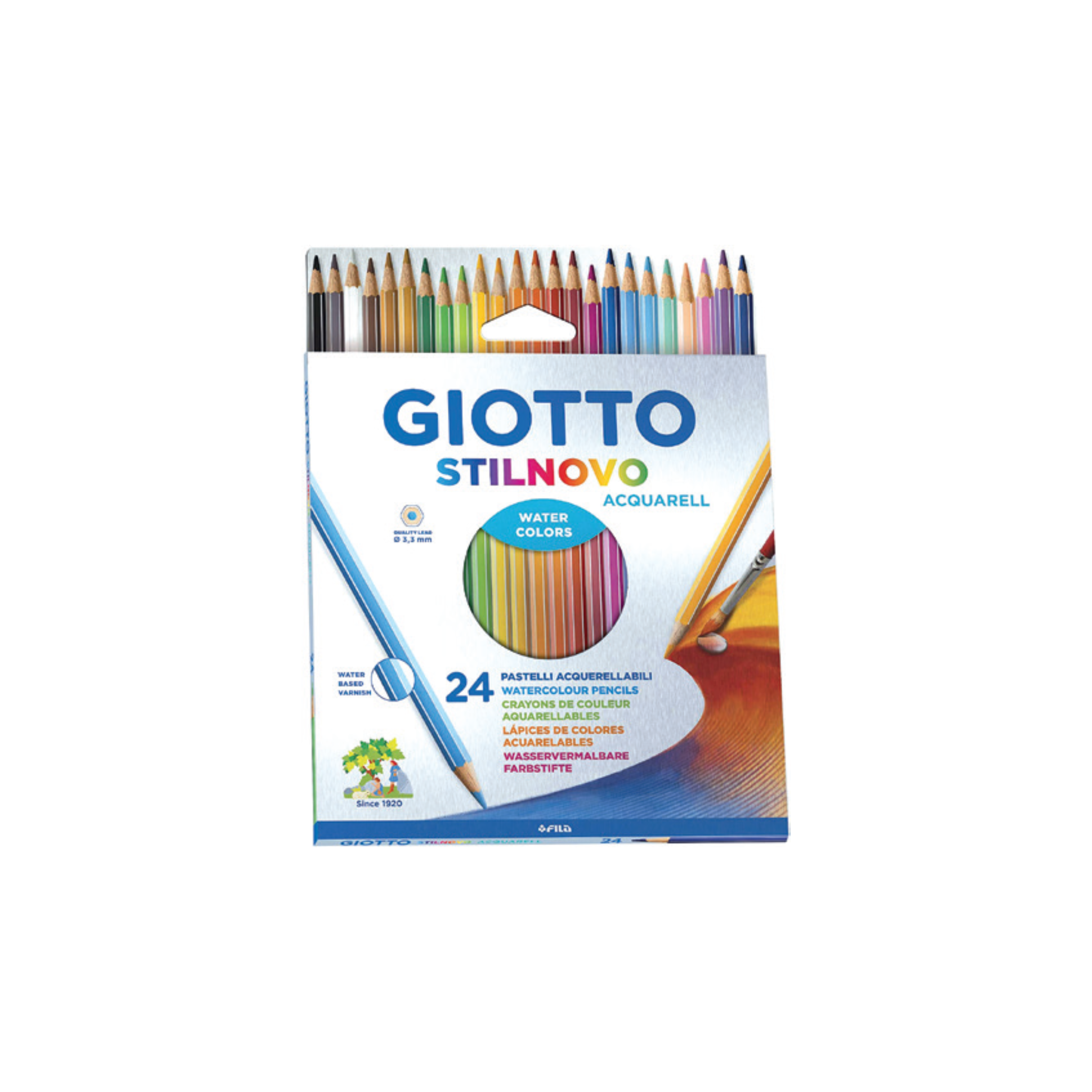 Lápis de Cor Aguareláveis Stilnovo / Giotto