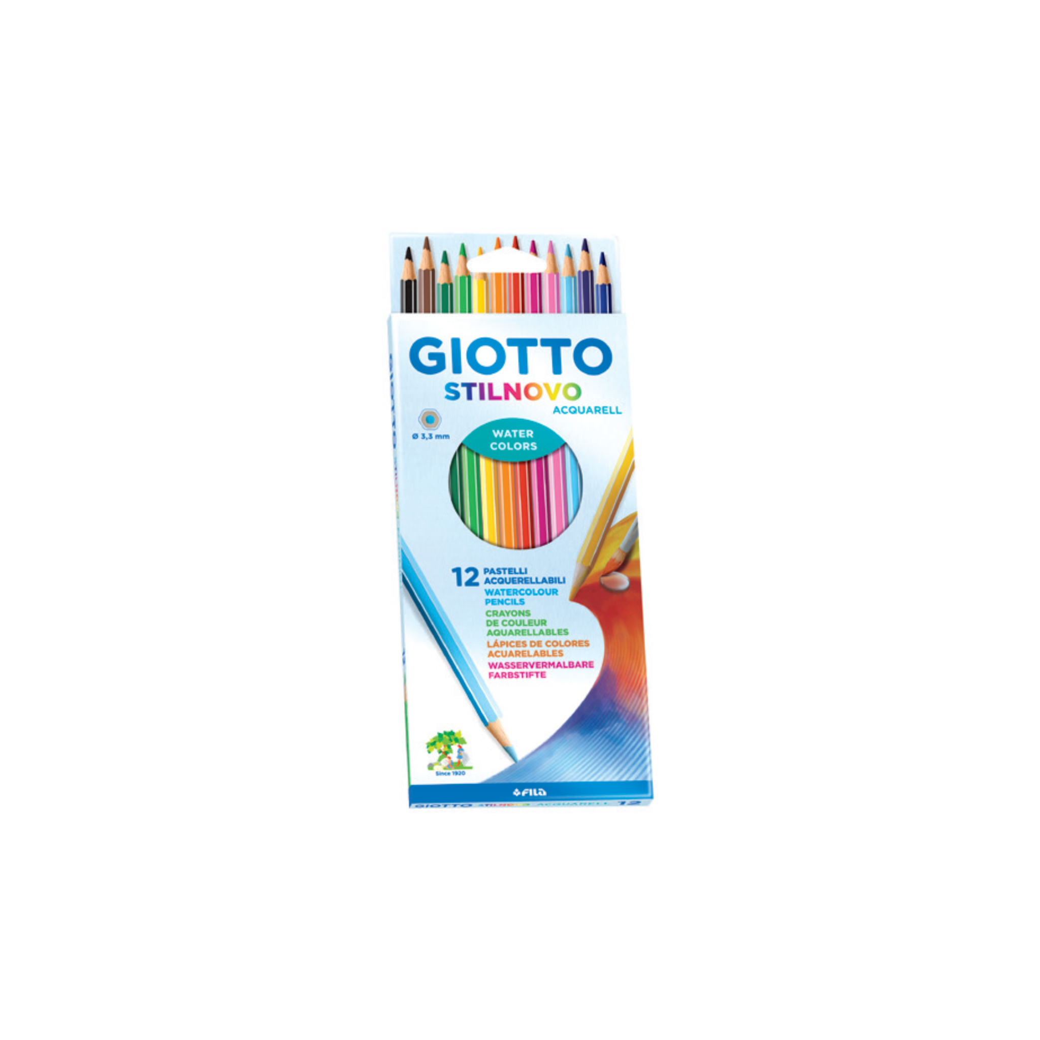 Lápis de Cor Aguareláveis Stilnovo / Giotto