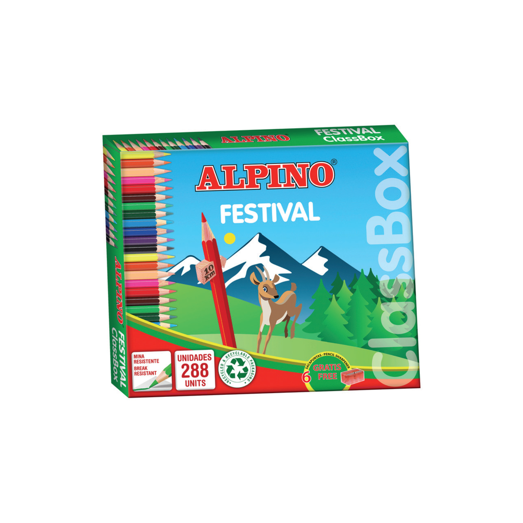 Lápis de Cor Classbox Festival / Alpino