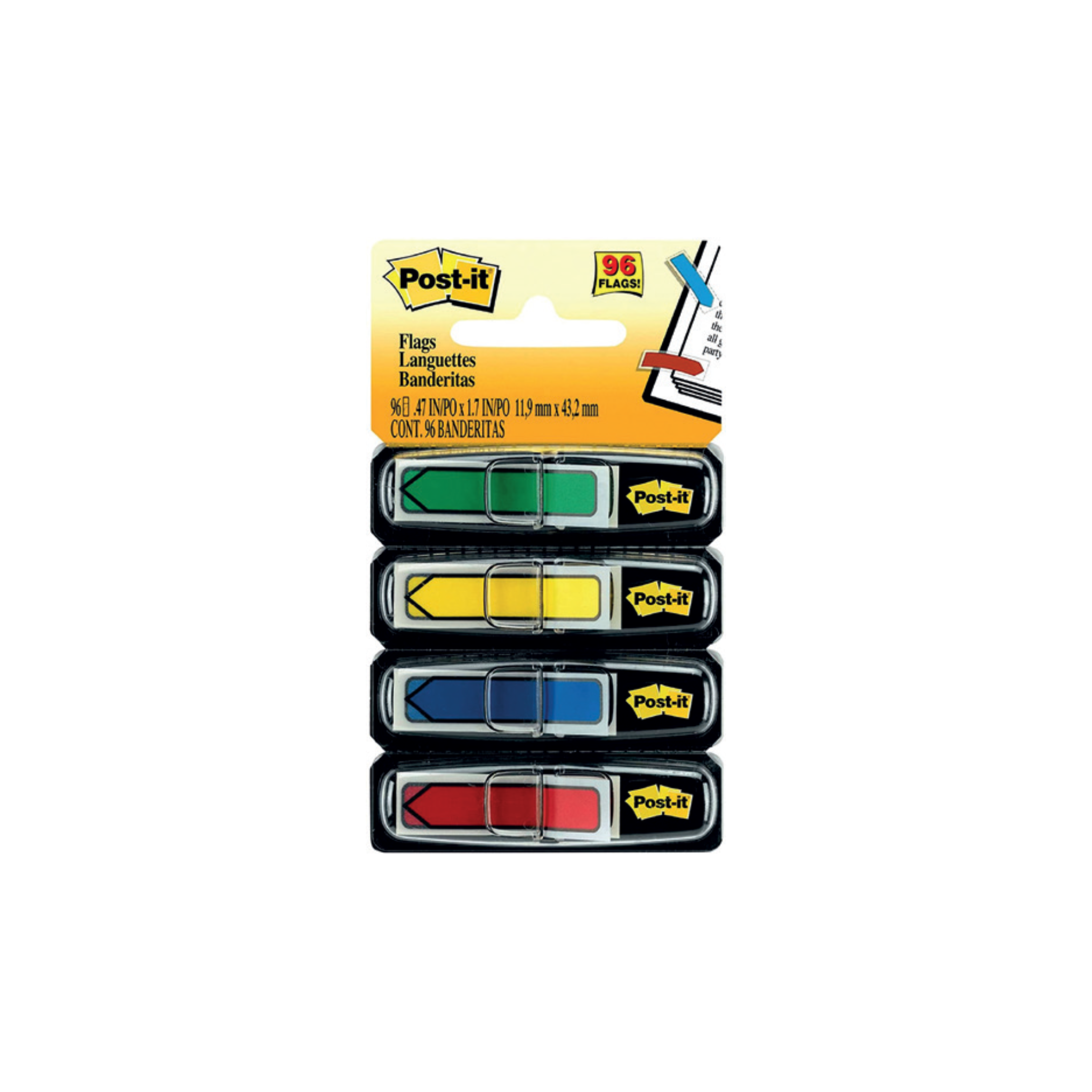 Bandas Separadoras Index Setas Pequenas / Post-it