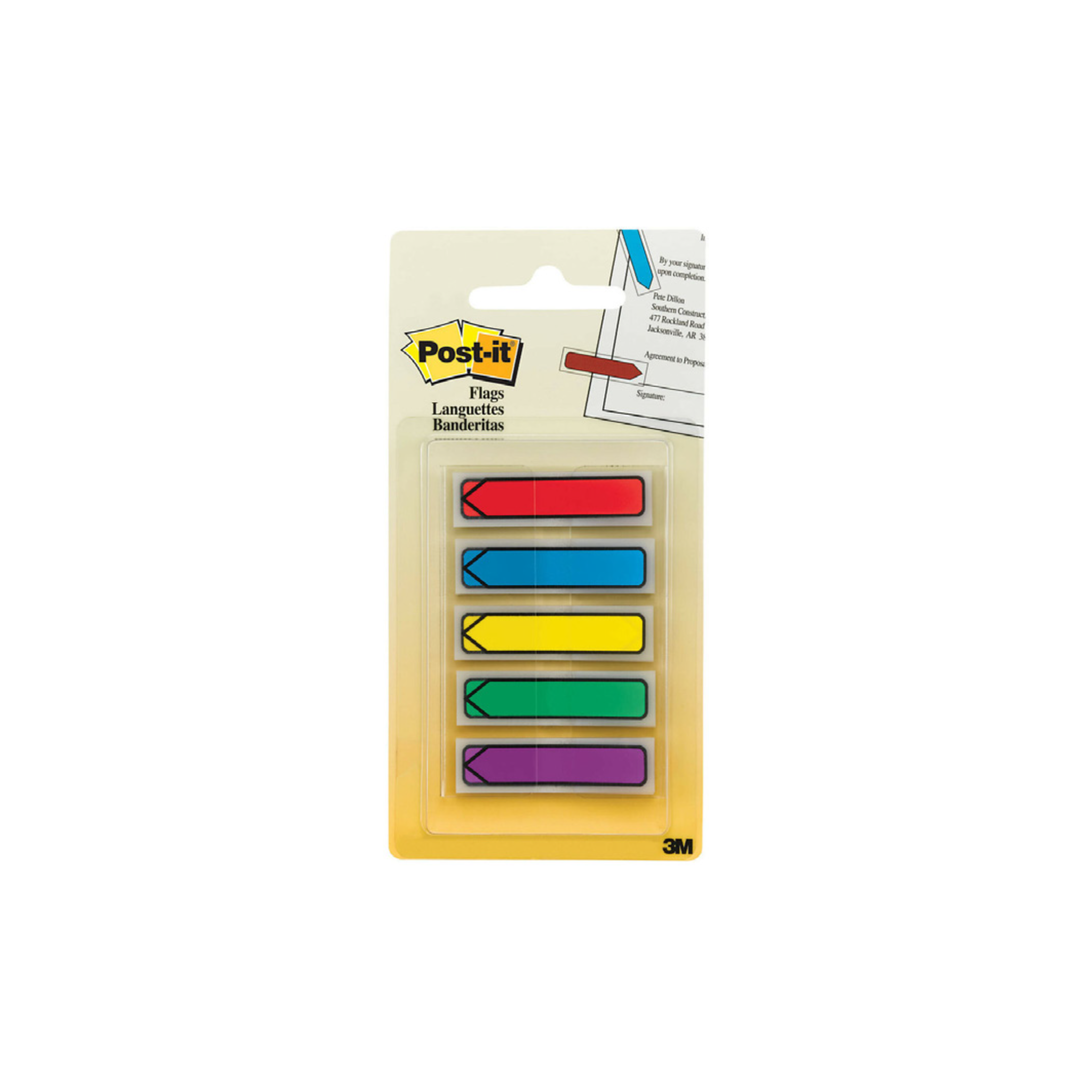 Bandas Separadoras Index Setas Pequenas / Post-it