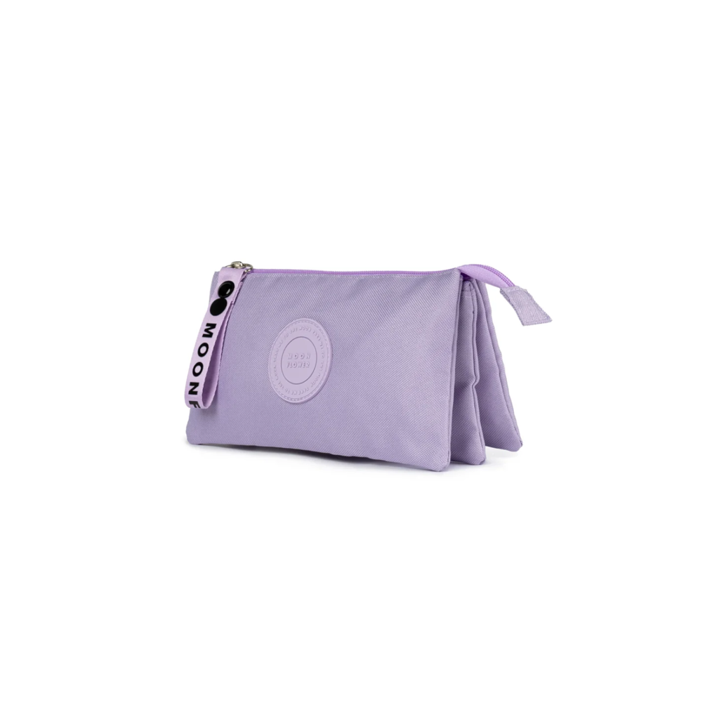 Bolsa Retangular Tripla Lavander Campus Moonflower / Amabar