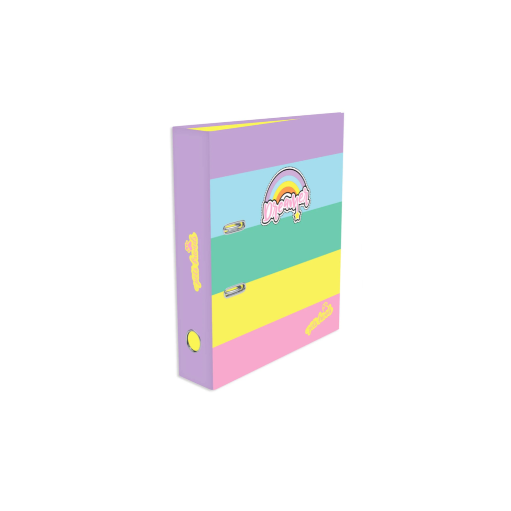 Capa A4 Lombada Larga Pets World / Ambar