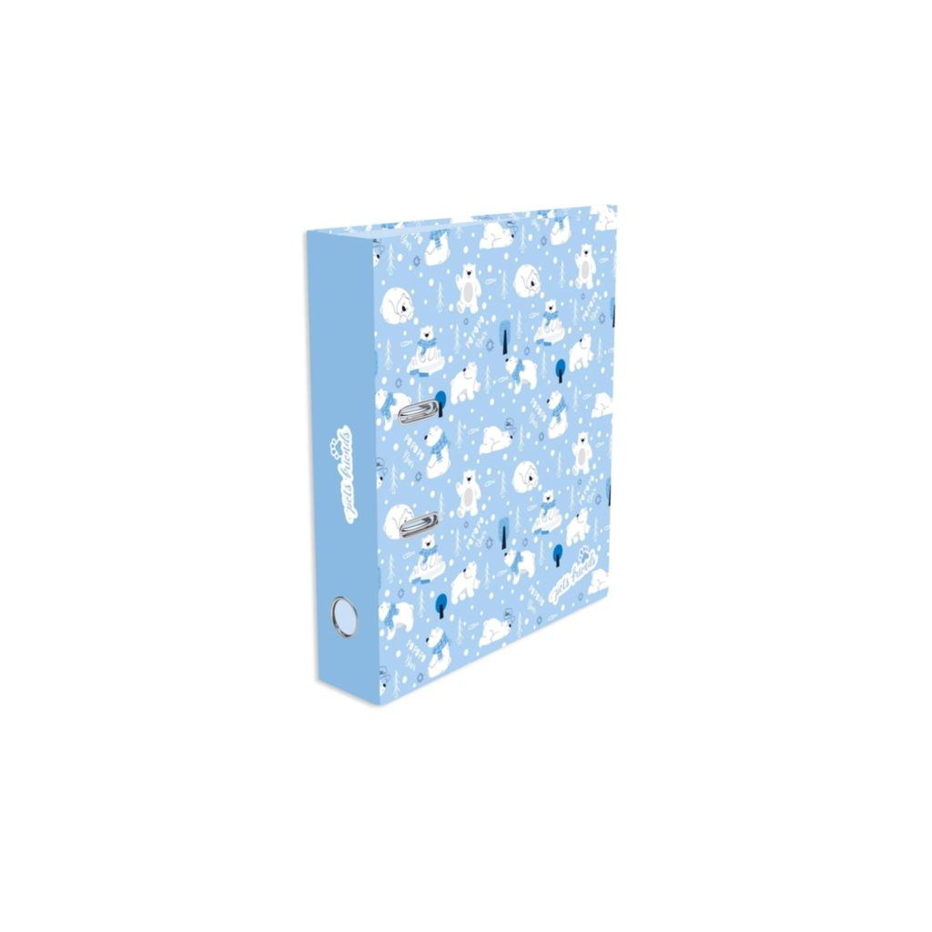 Capa A4 Lombada Larga 2 Argolas Pets World Boy / Ambar