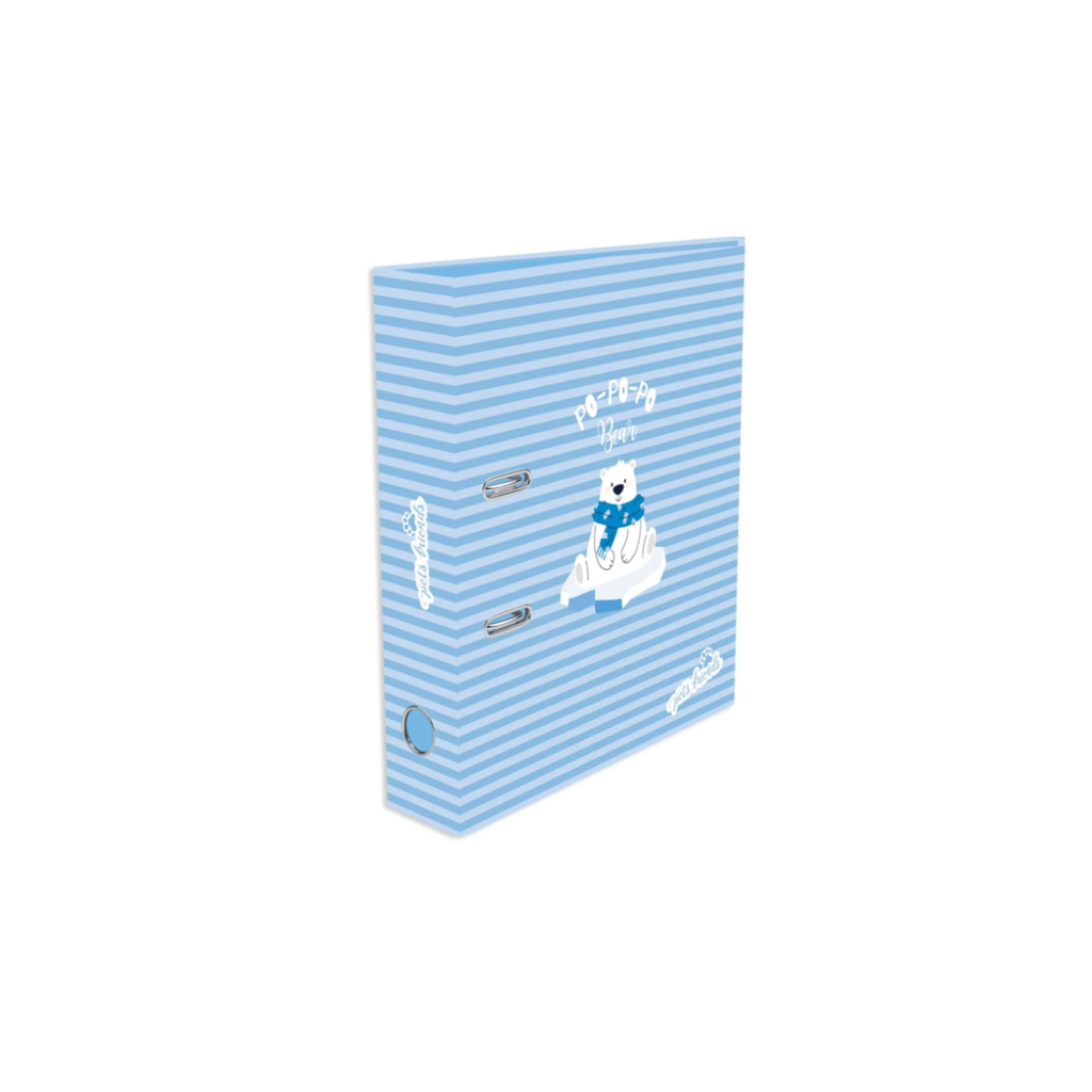 Capa A4 Lombada Larga 2 Argolas Pets World Boy / Ambar