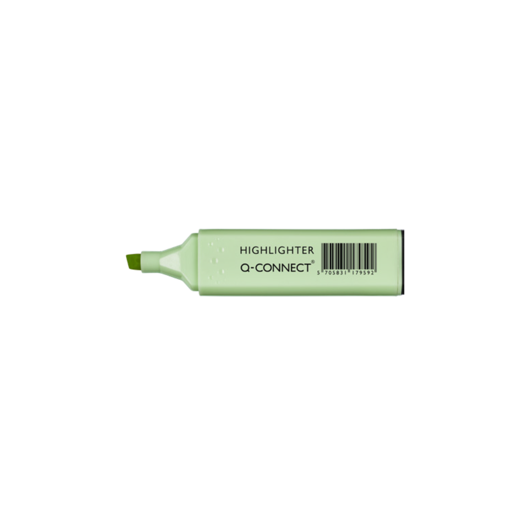 Marcador Fluorescente Pastel / Q-Connect