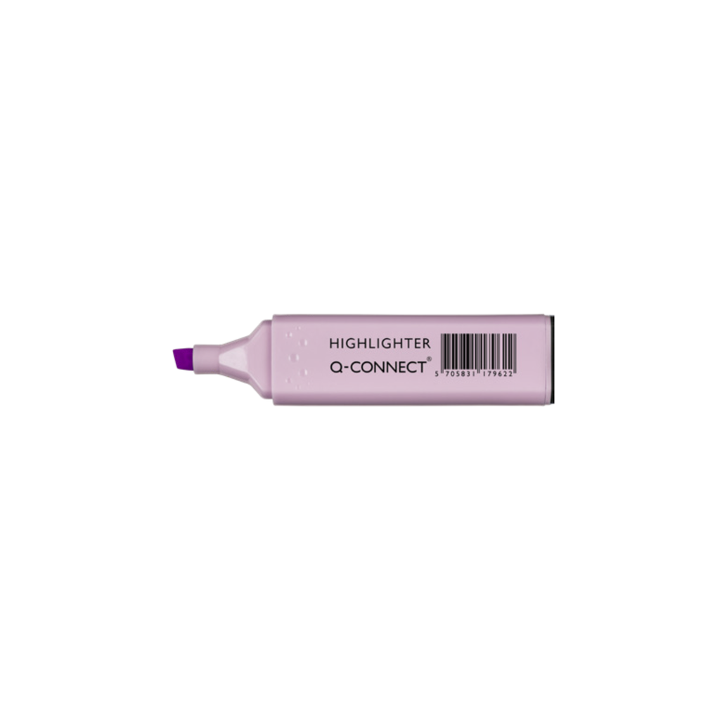 Marcador Fluorescente Pastel / Q-Connect