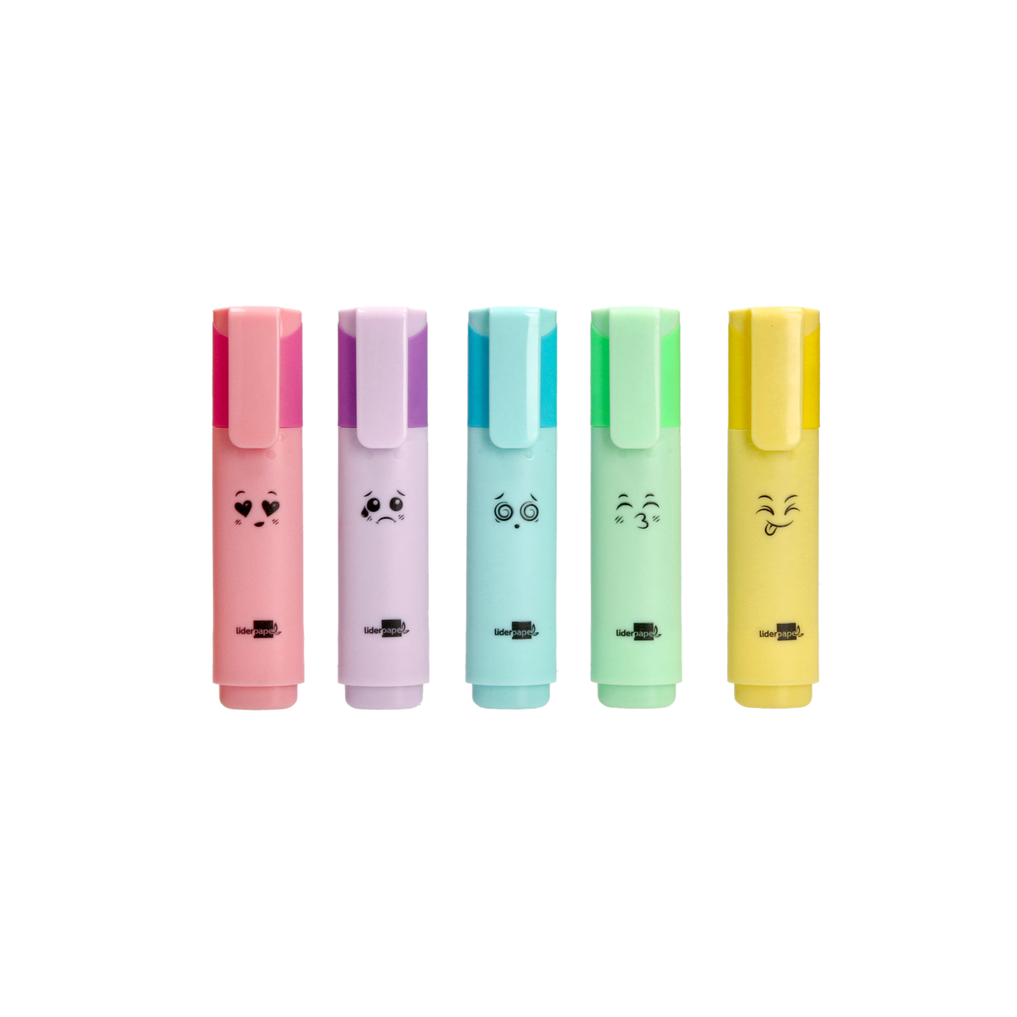 Marcador Fluorescente Pastel / Liderpapel