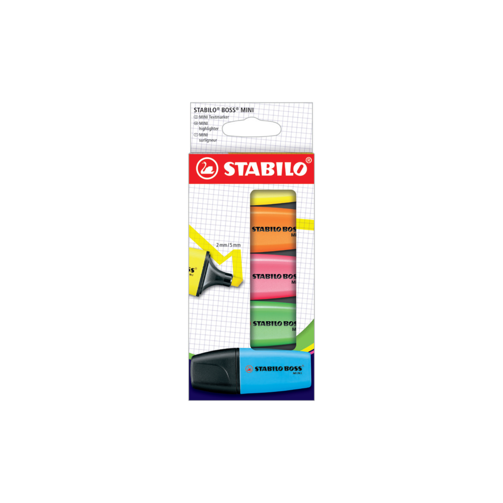 Marcador Fluorescente Mini / Stabilo
