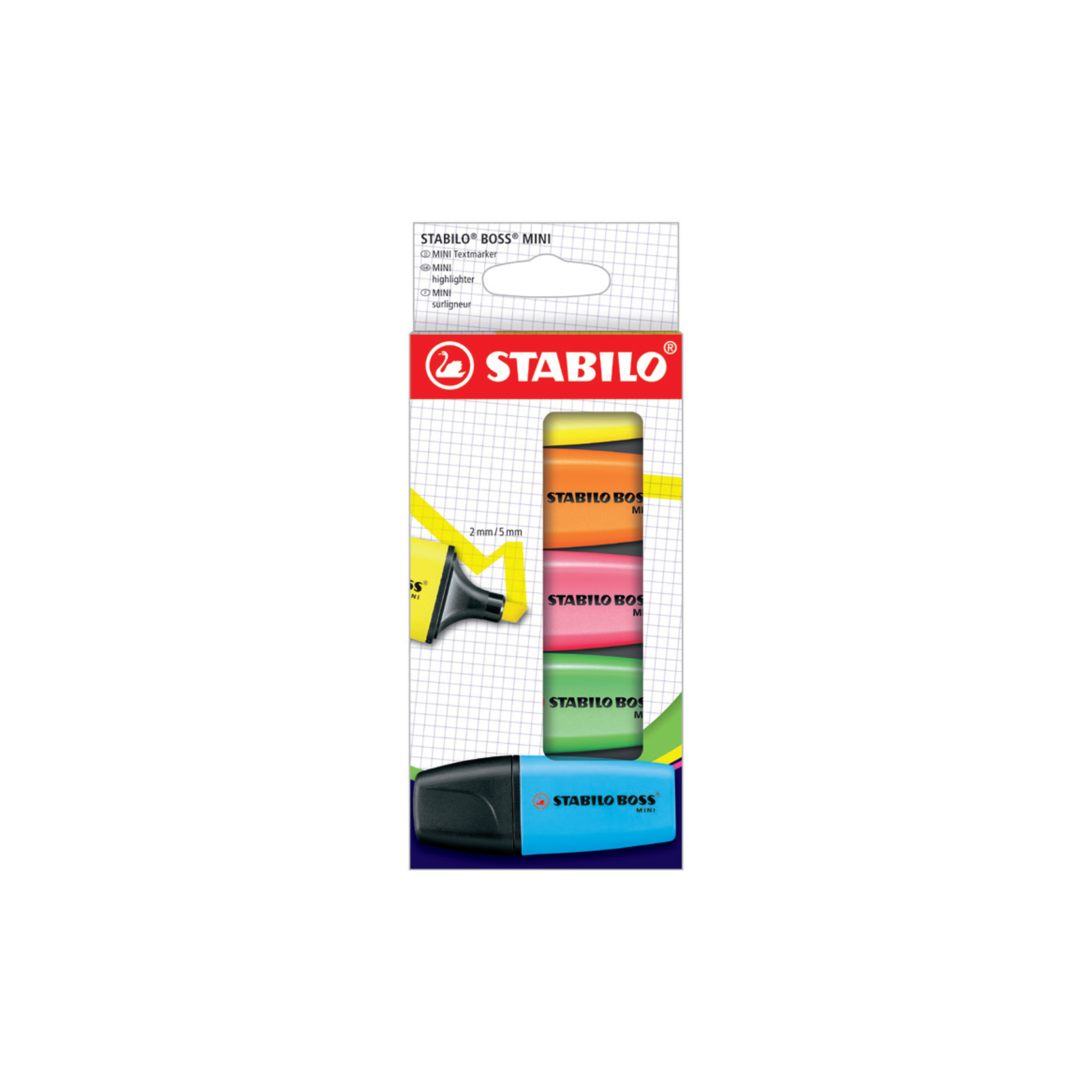 Marcador Fluorescente Mini / Stabilo