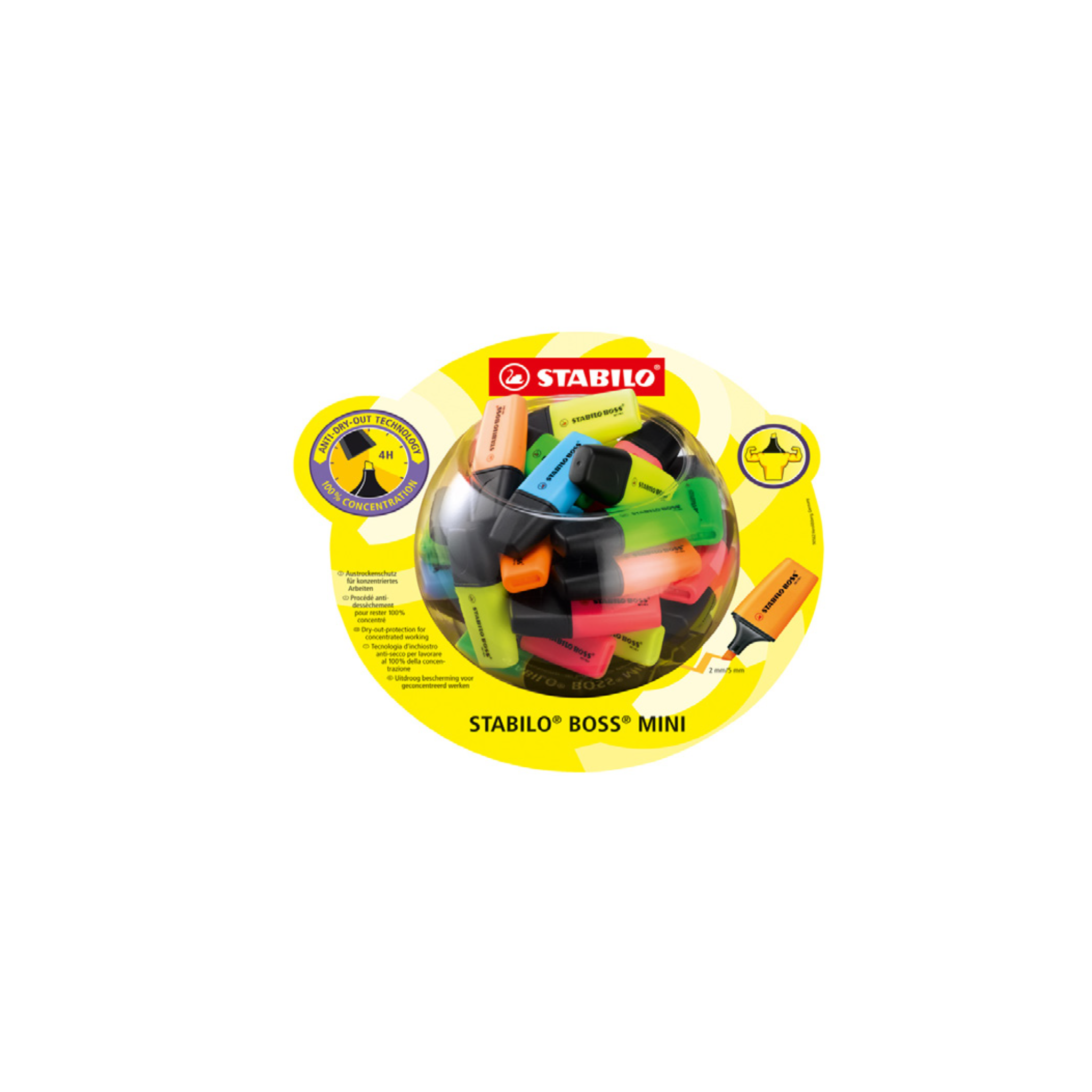 Marcador Fluorescente Mini / Stabilo