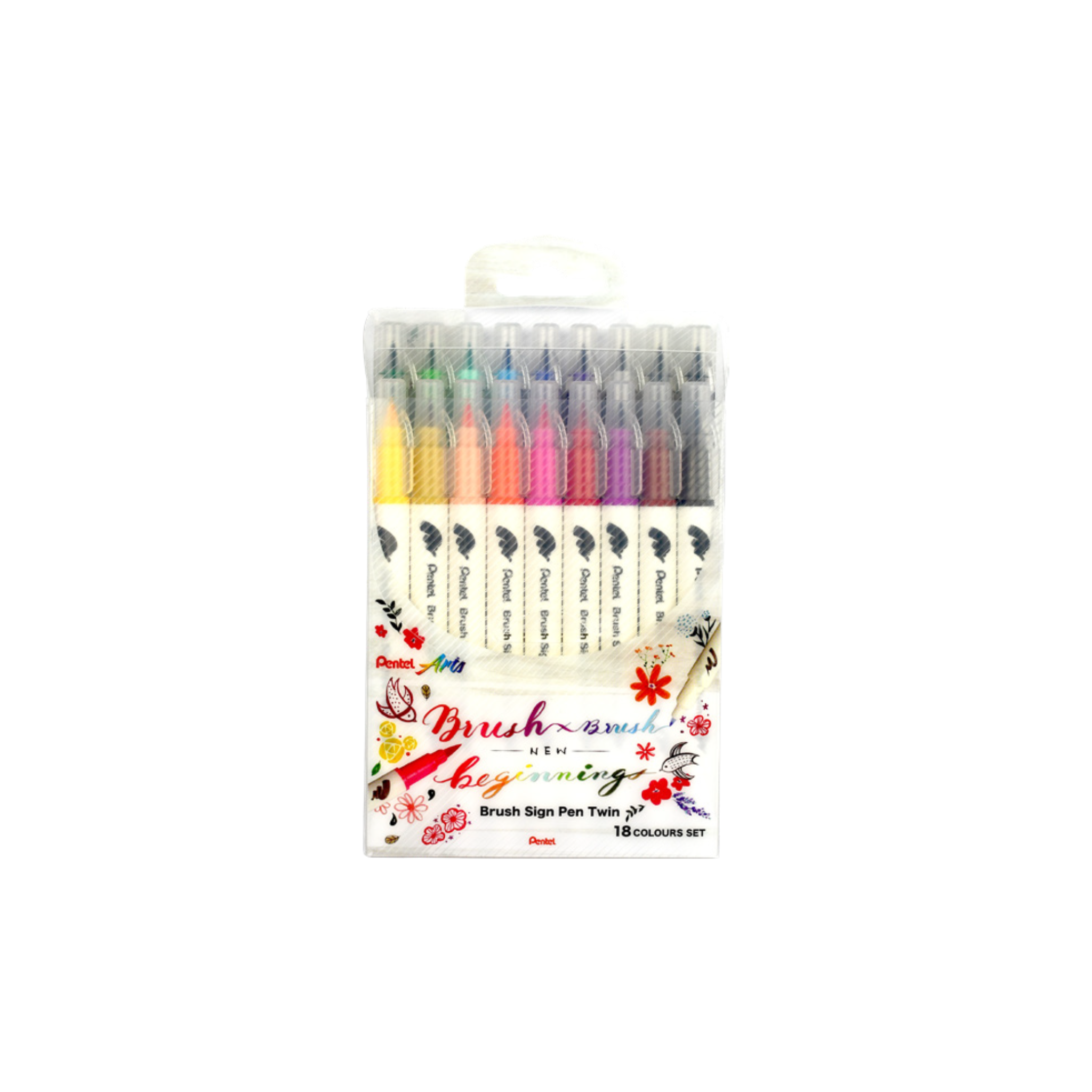 Brush Sign Pen Twin / Pentel