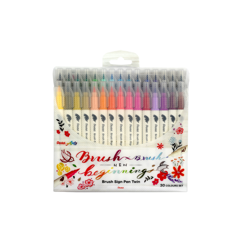 Brush Sign Pen Twin / Pentel