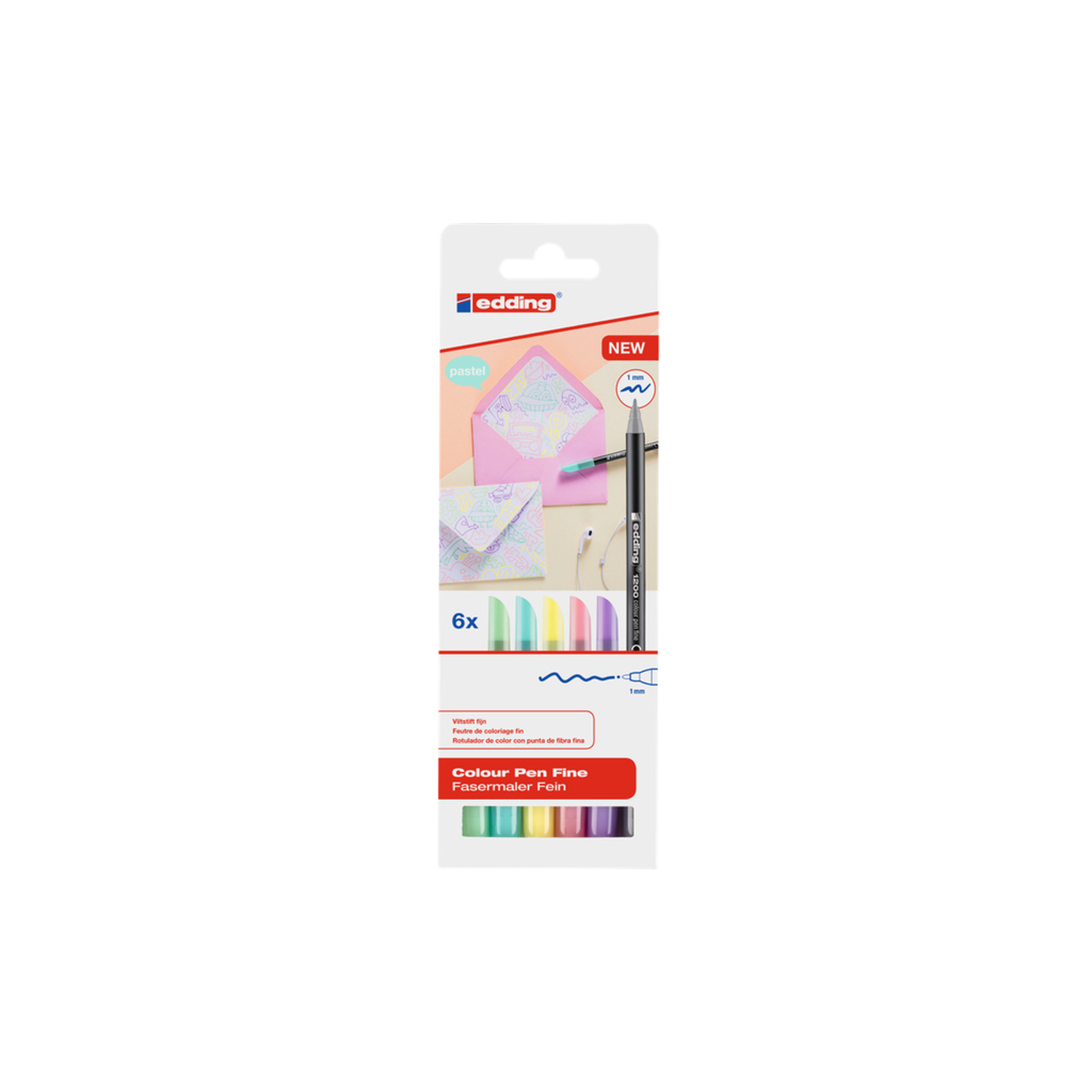 Marcador 1200 Pastel / Edding