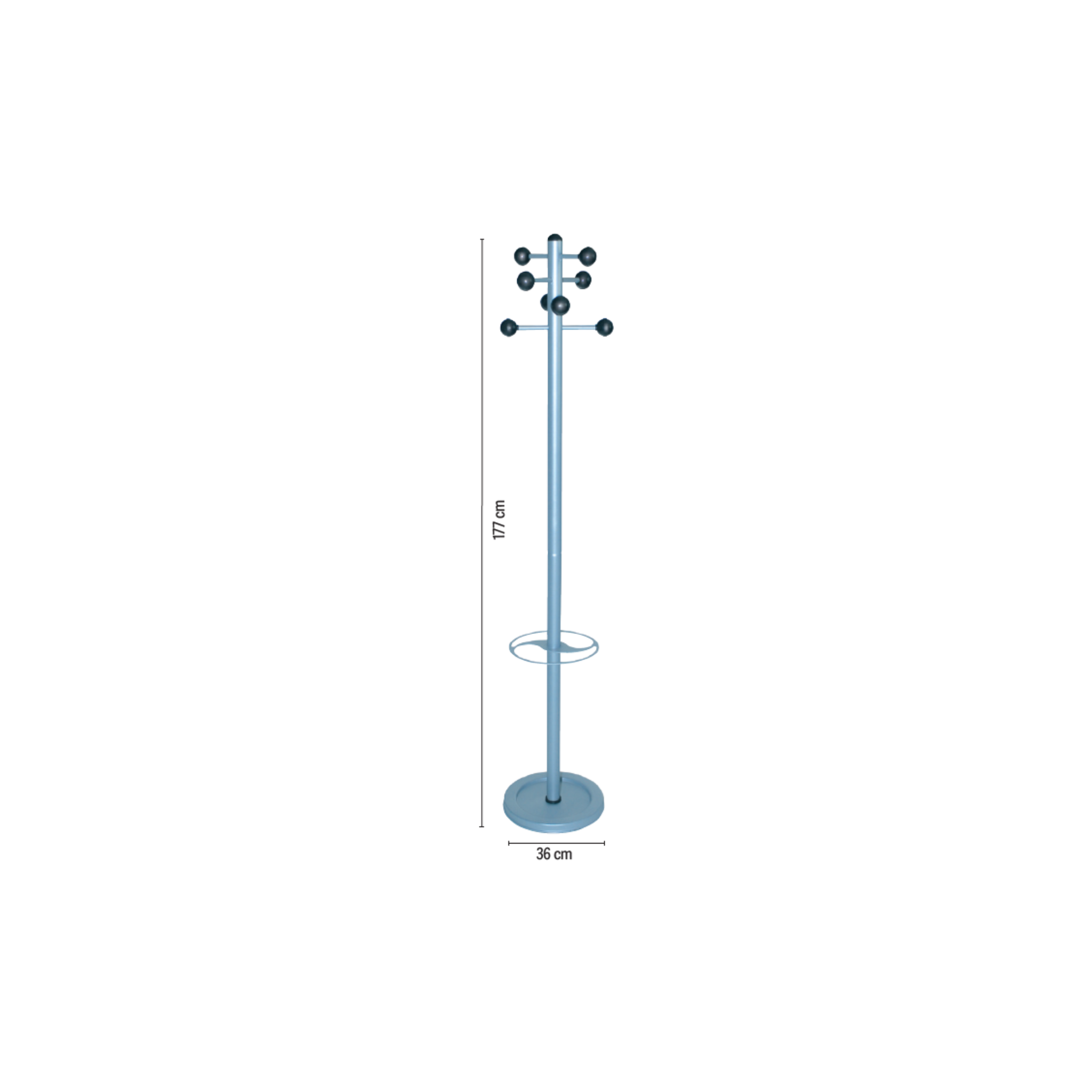 Cabide Metálico de Pé