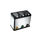 Contentor de Lixo Metálico com Pedal