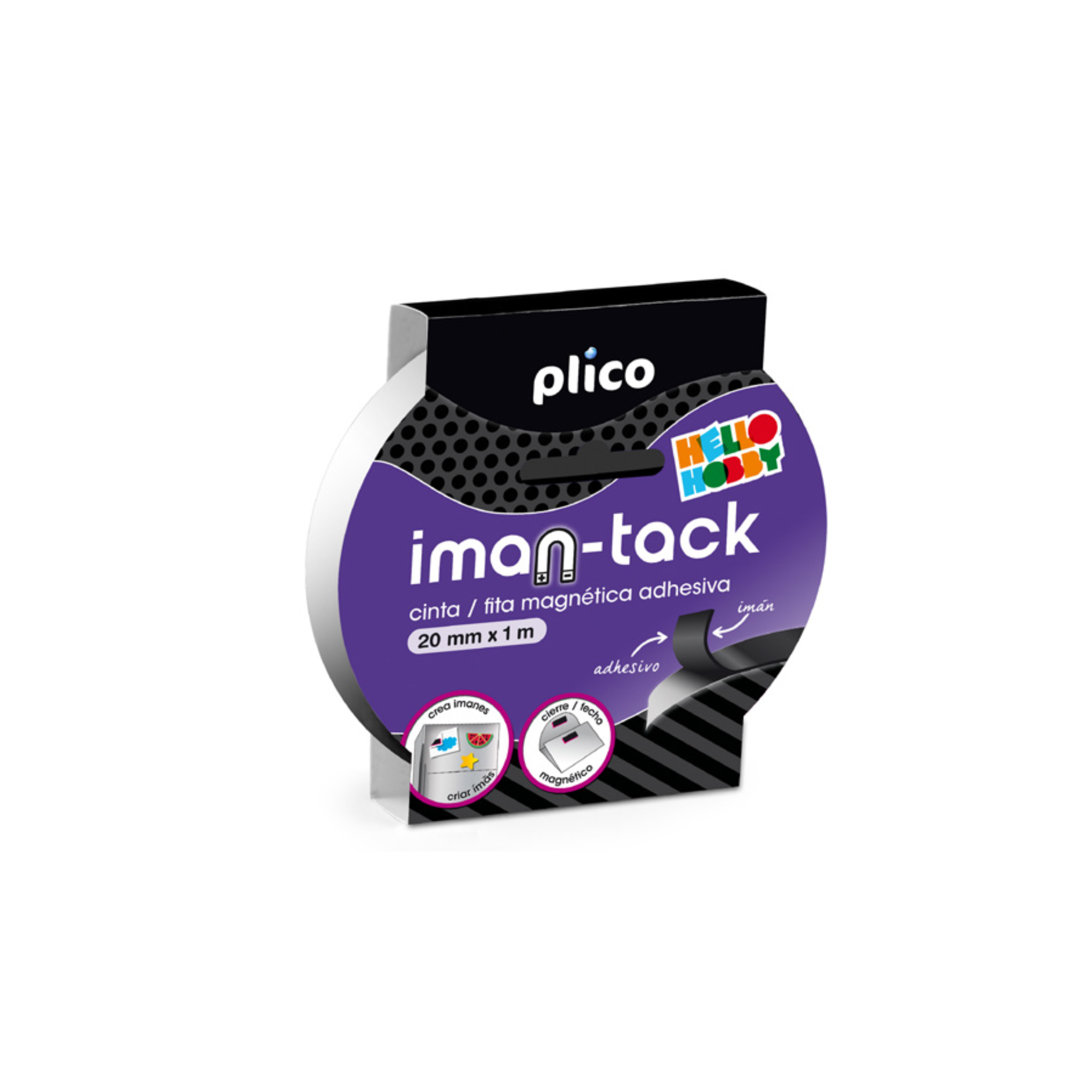 Fita Adesiva Magnética / Plico