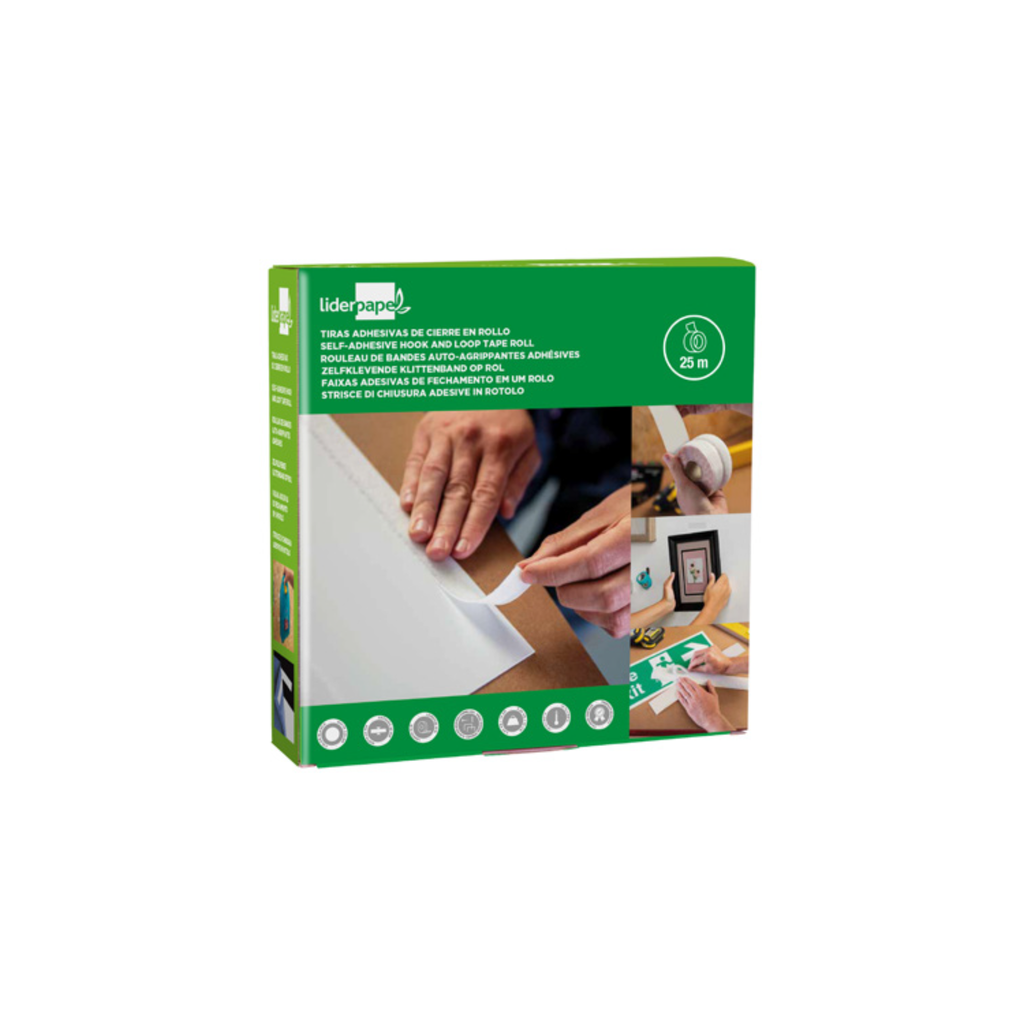 Velcro Autoadesivo em Rolo / Liderpapel