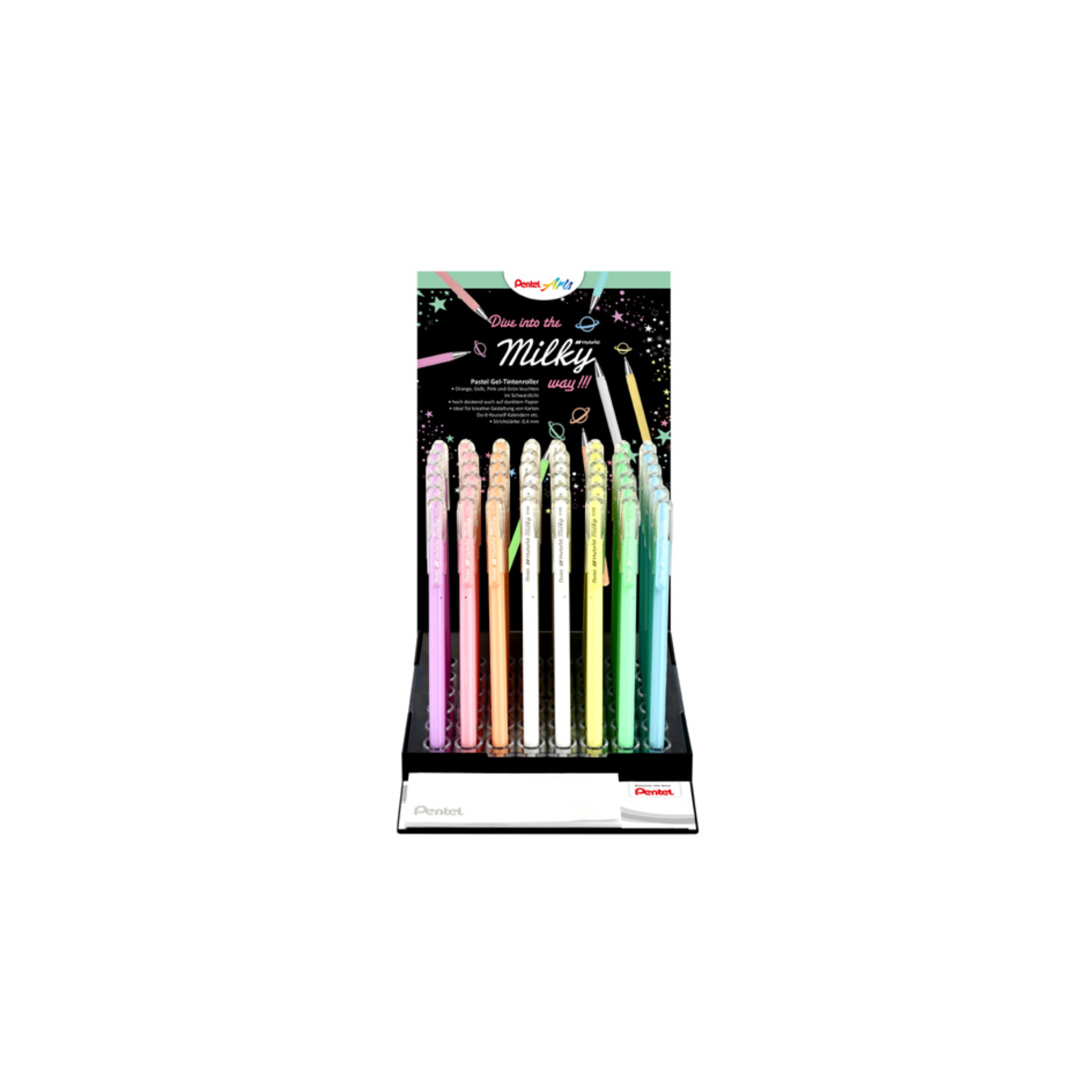 Roller K108 Pastel Milky / Pentel