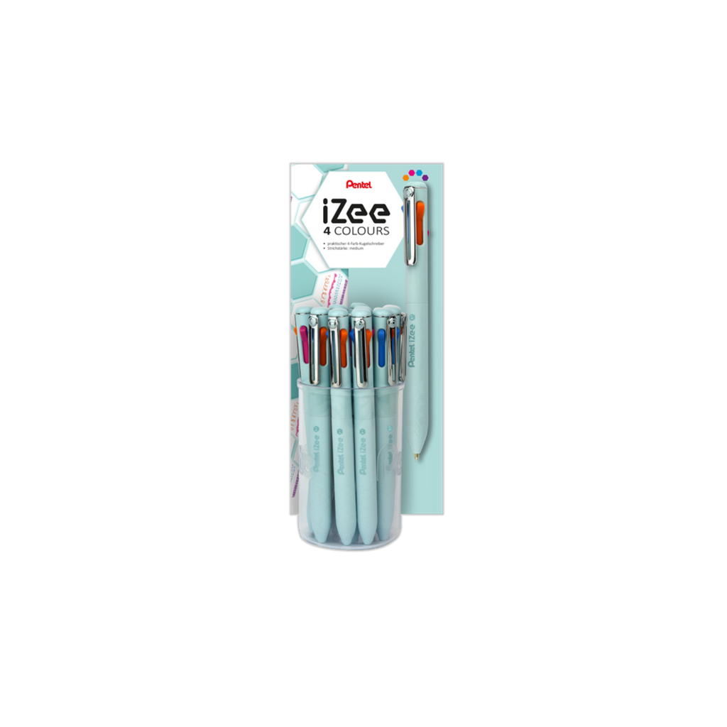 Esferográfica IZEE 4 Cores / Pentel