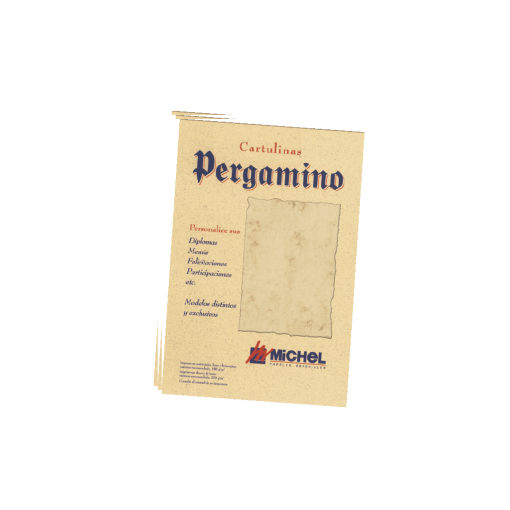Papel Pergaminho. 25 Folhas