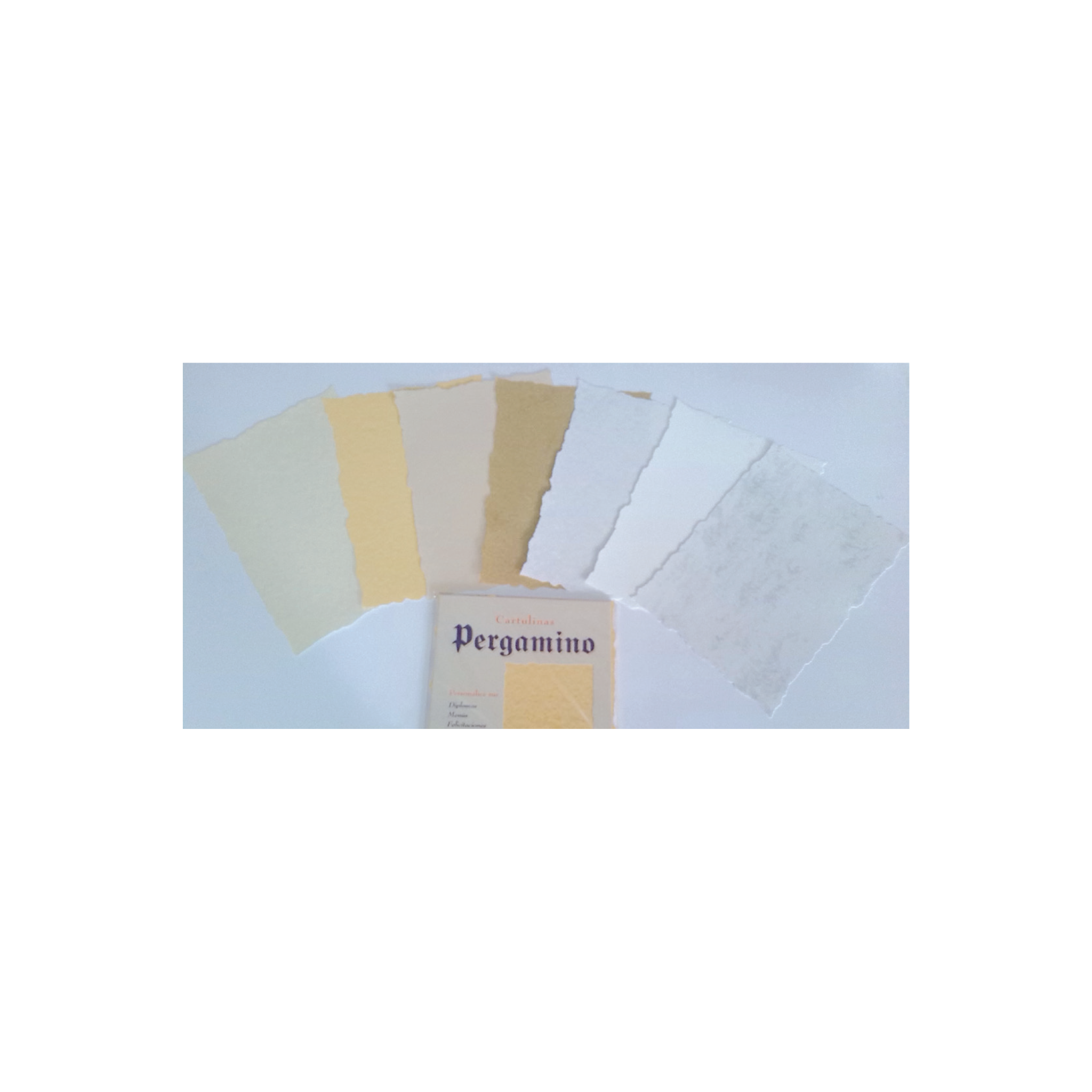 Papel Pergaminho com Bordas. 25 Folhas