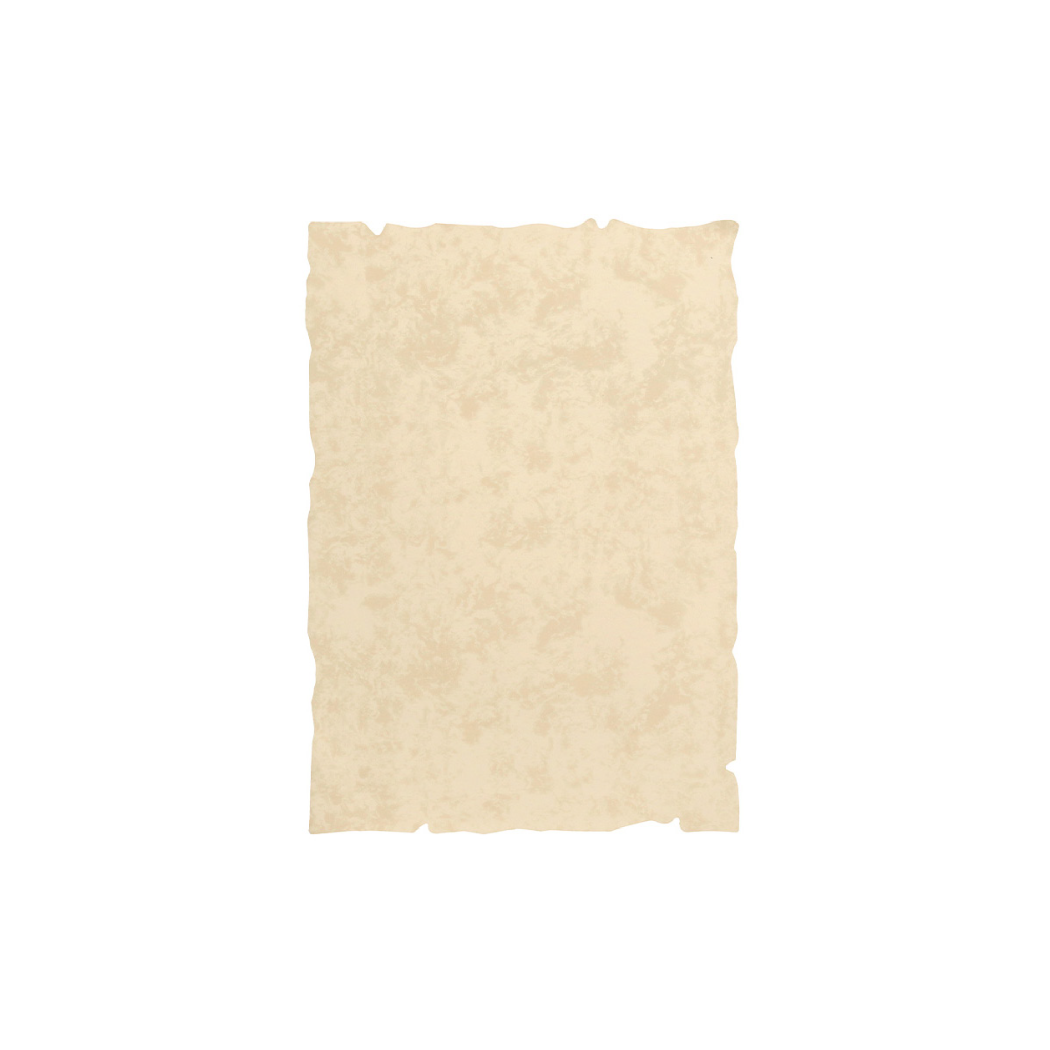 Papel Pergaminho com Bordas. 50 Folhas