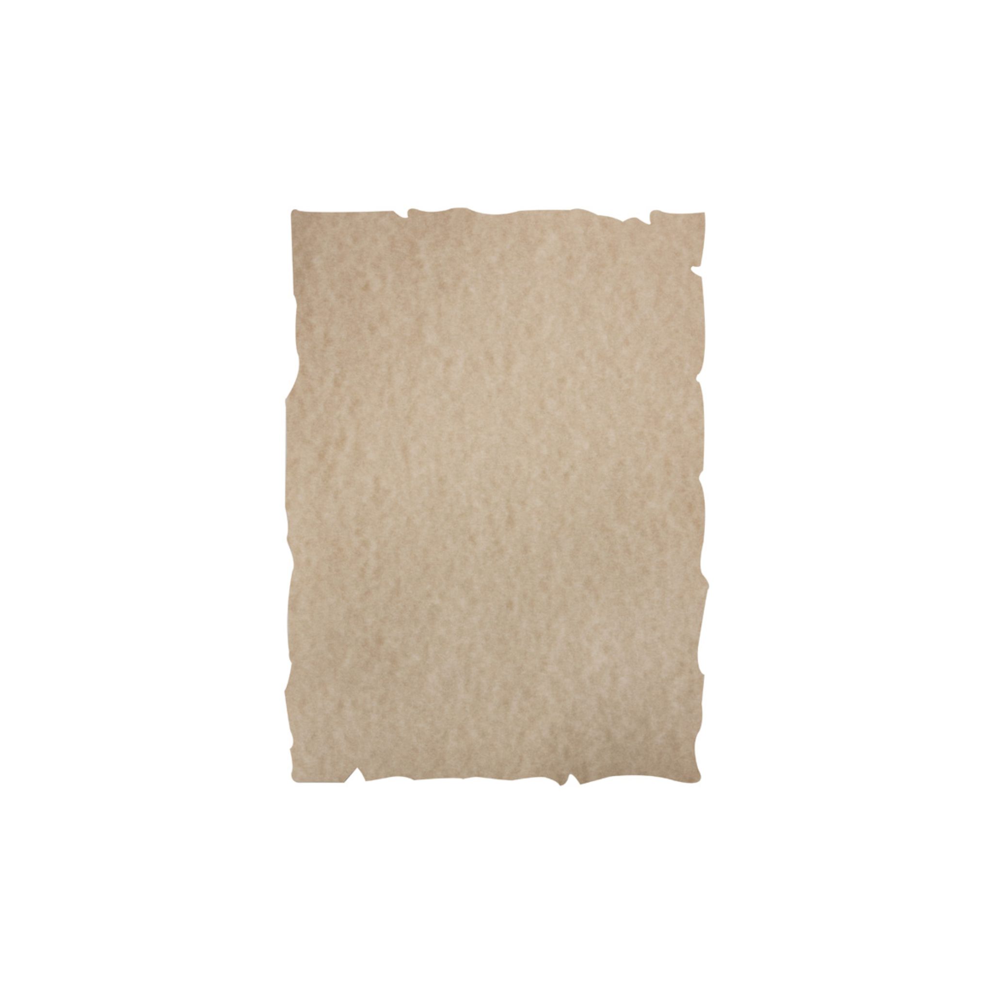Papel Pergaminho com Bordas. 25 Folhas