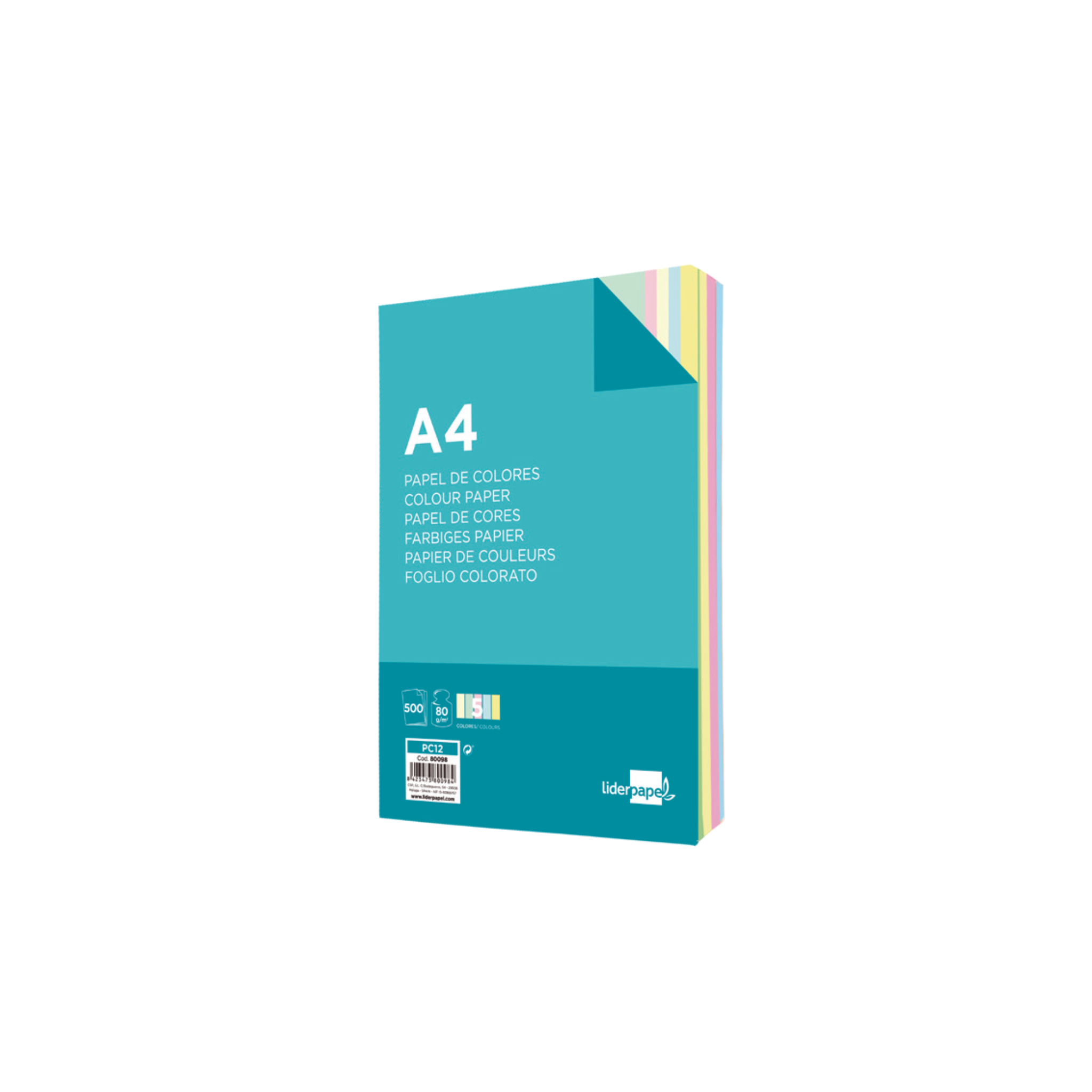 Papel de Cor 80 g/m²