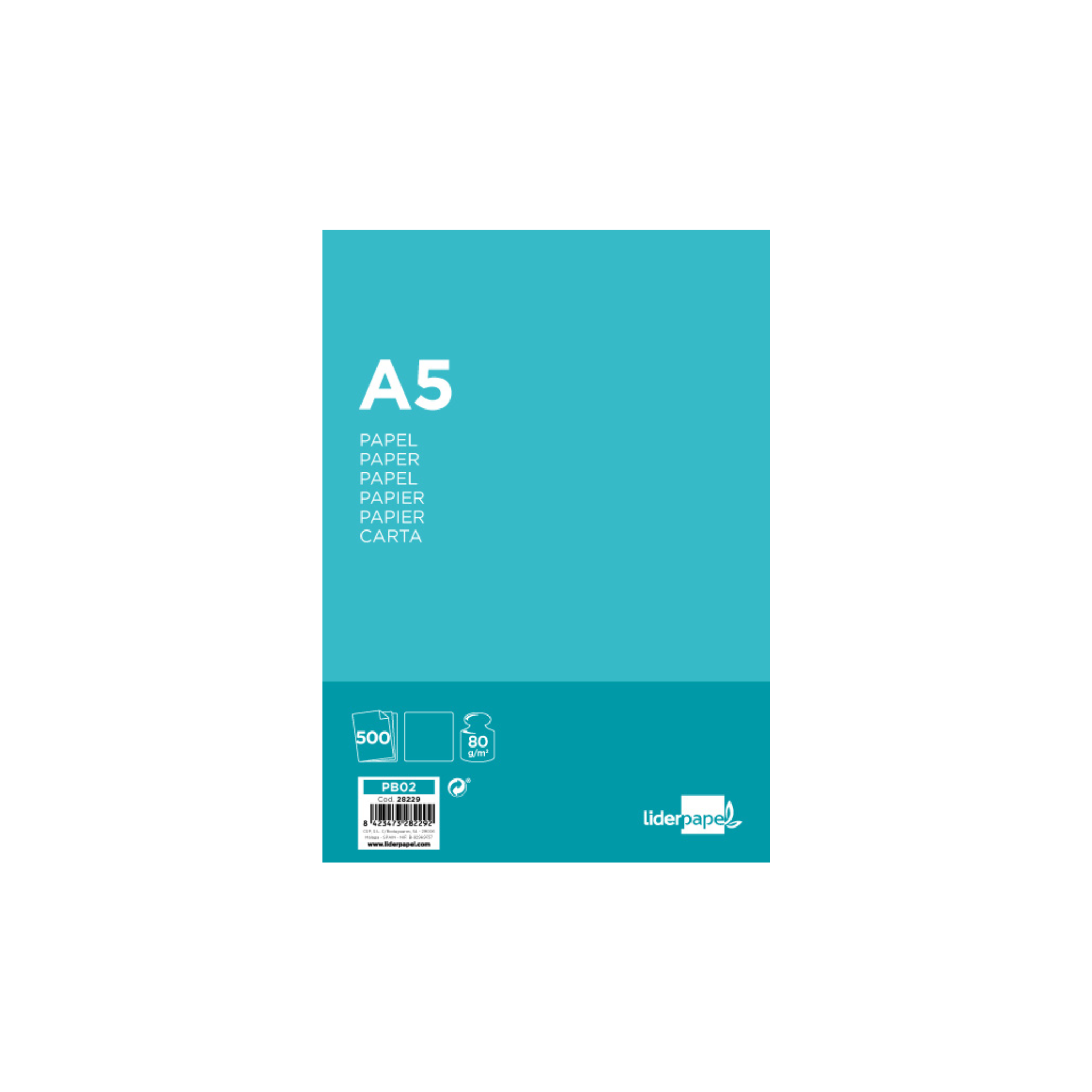Papel de Escrita 80 g/m²