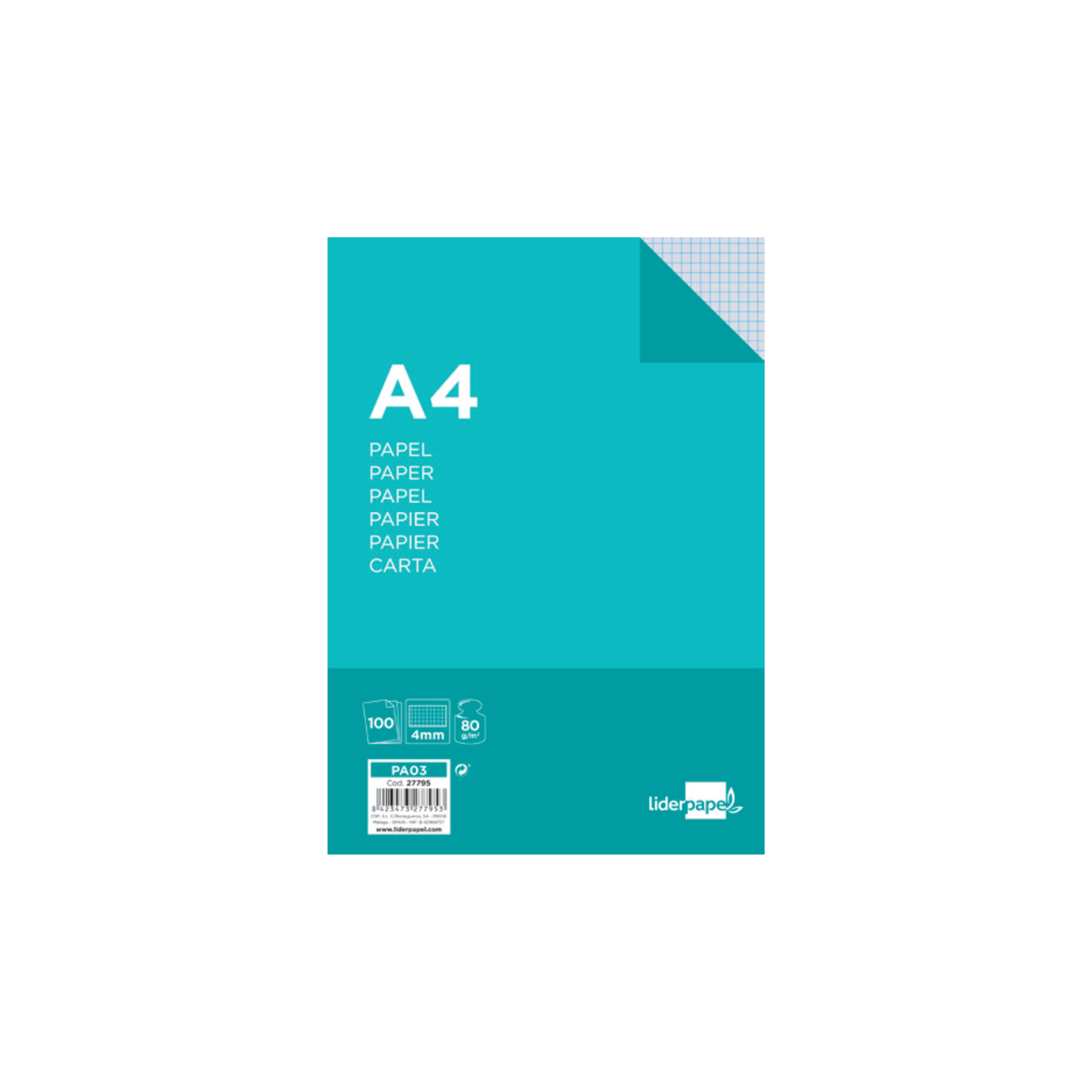 Papel de Escrita80 g/m²