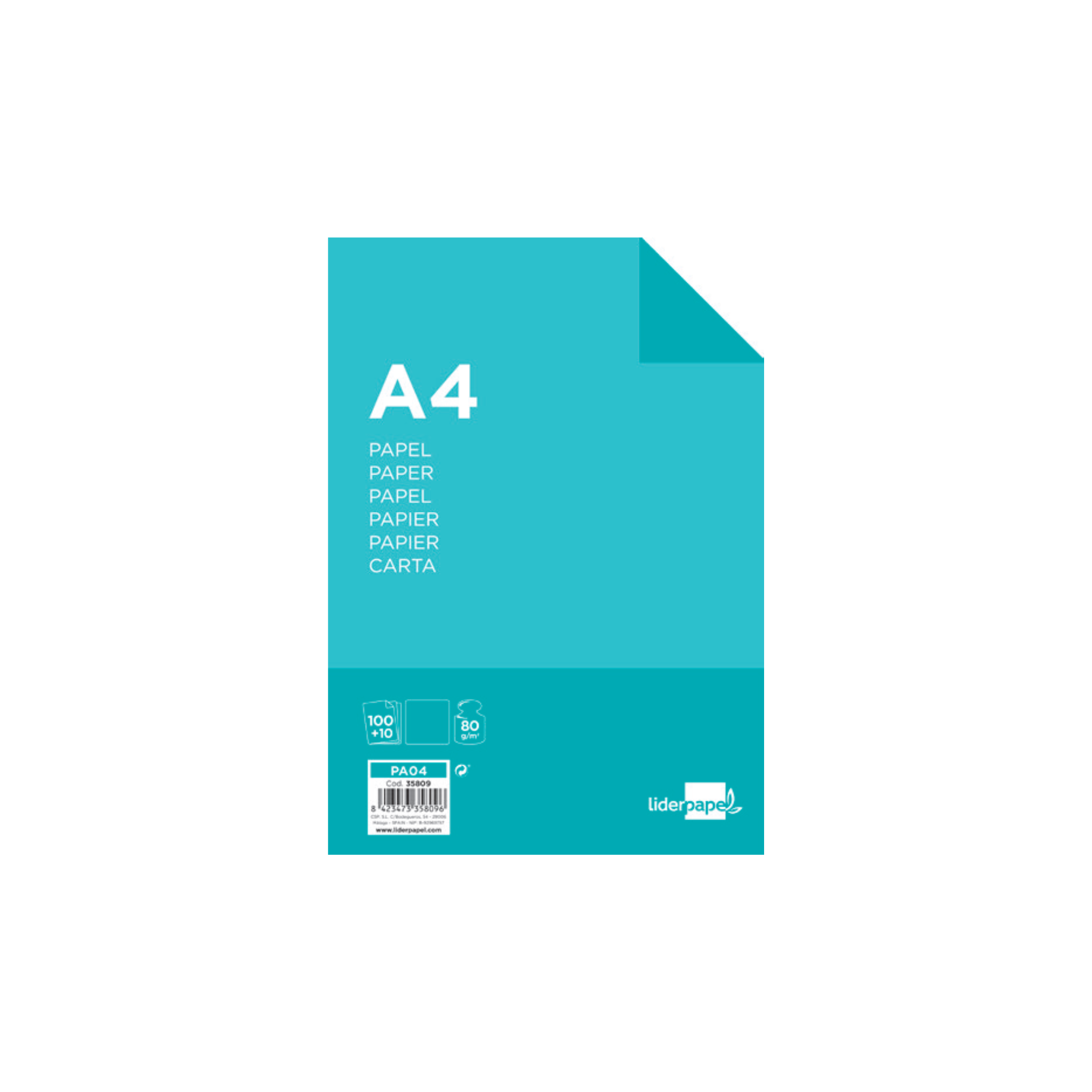 Papel de Escrita 80 g/m²