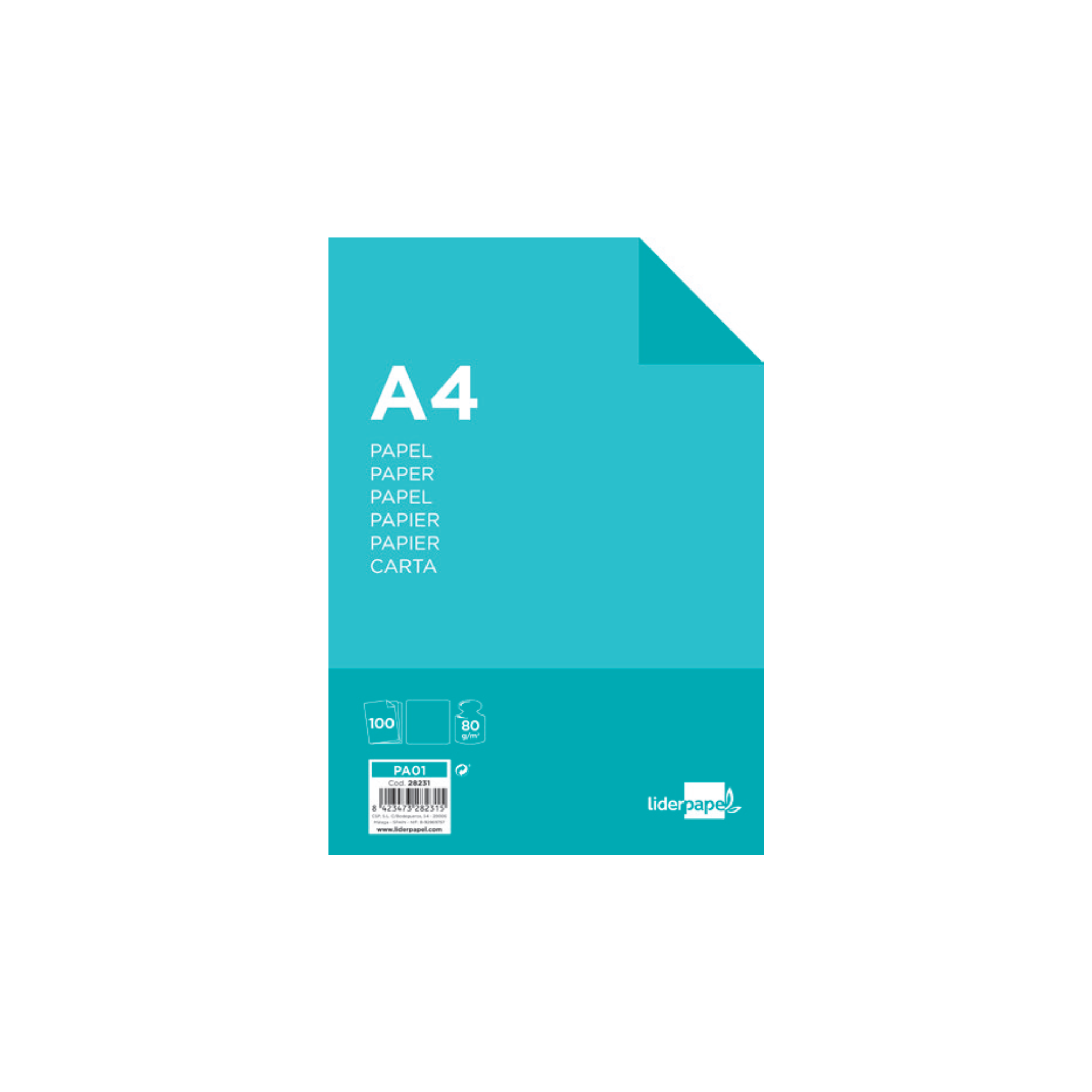 Papel de Escrita 80 g/m²