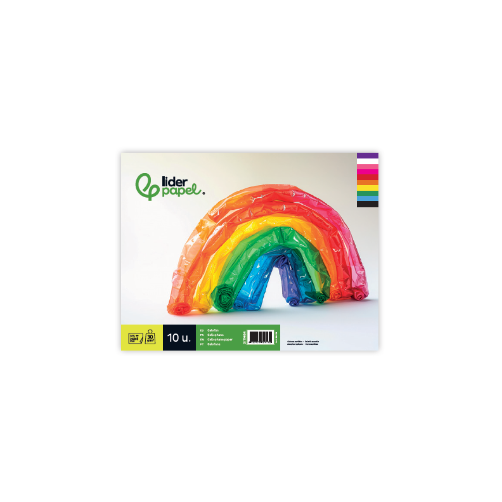 Bloco de Trabalhos Manuais – Celofane / Liderpapel