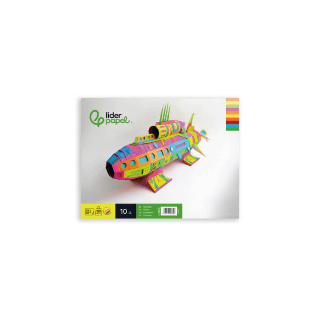 Bloco de Trabalhos Manuais – Cartolina / Liderpapel